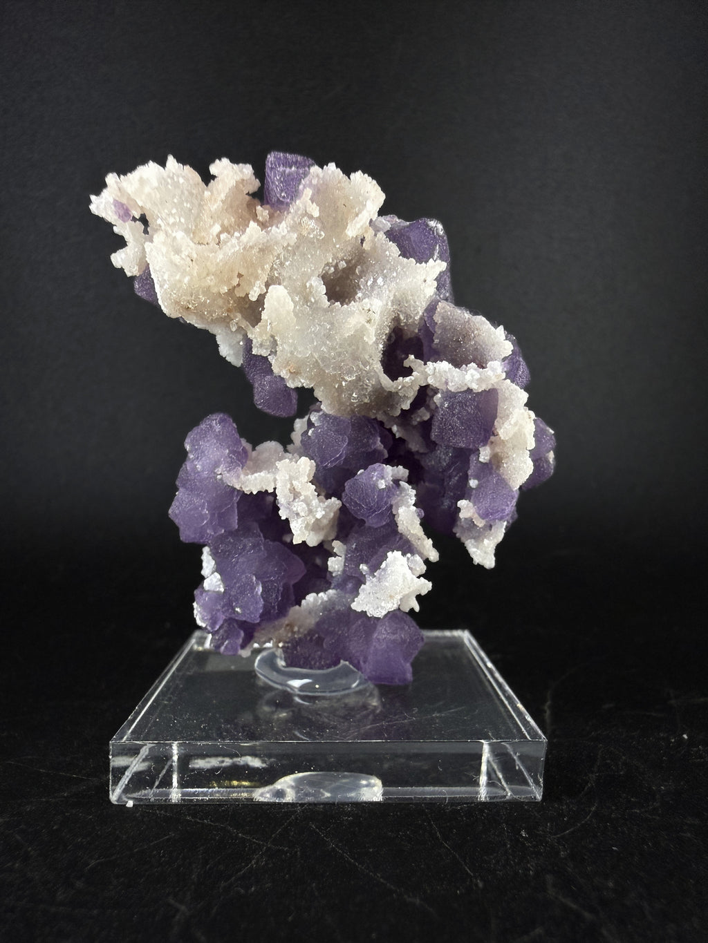 Fluorite with Quartz