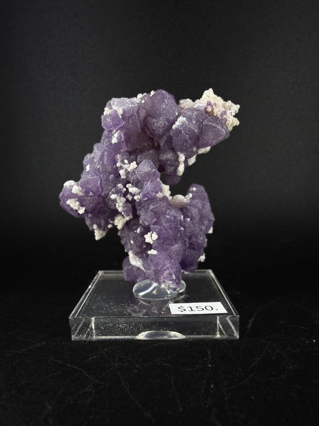 Fluorite with Quartz