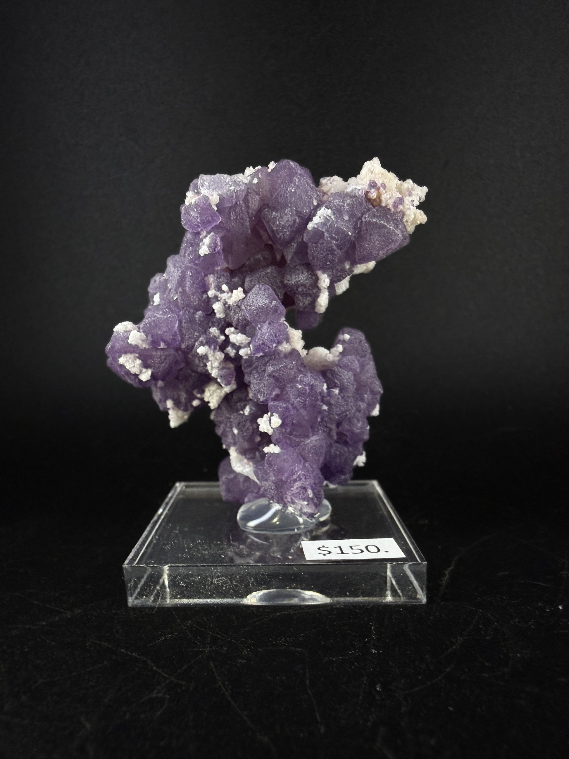 Fluorite with Quartz