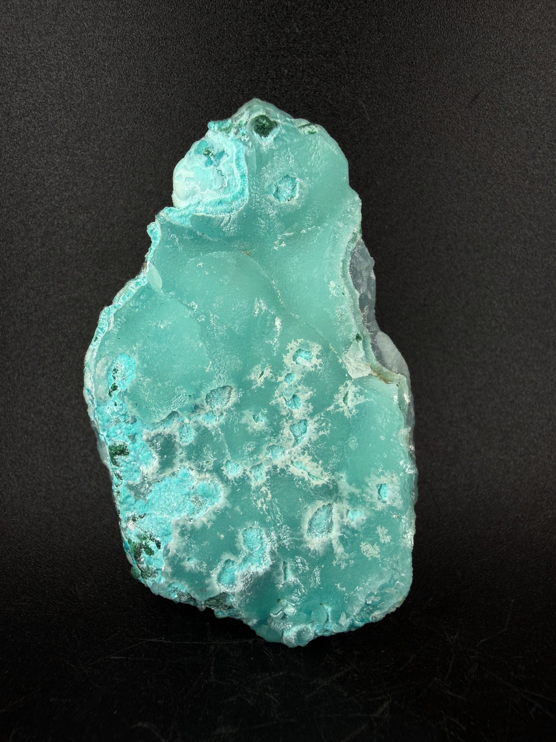 Hemimorphite on Smithsonite