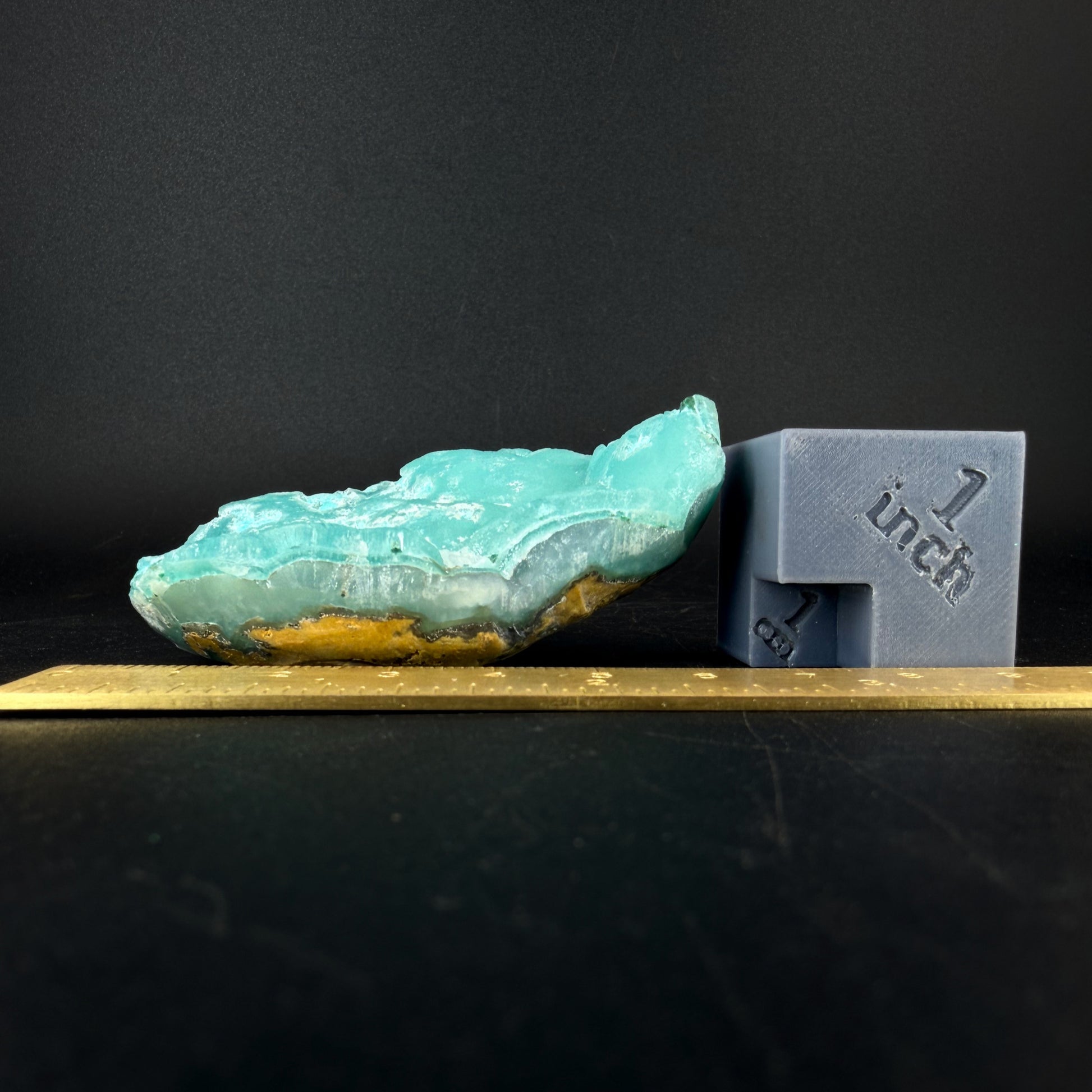 Hemimorphite on Smithsonite