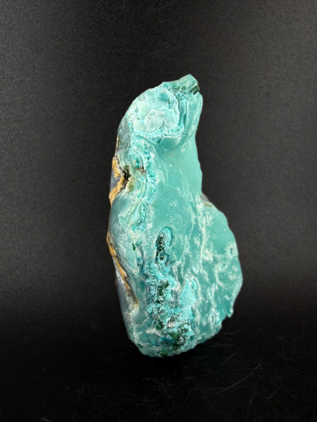 Hemimorphite on Smithsonite