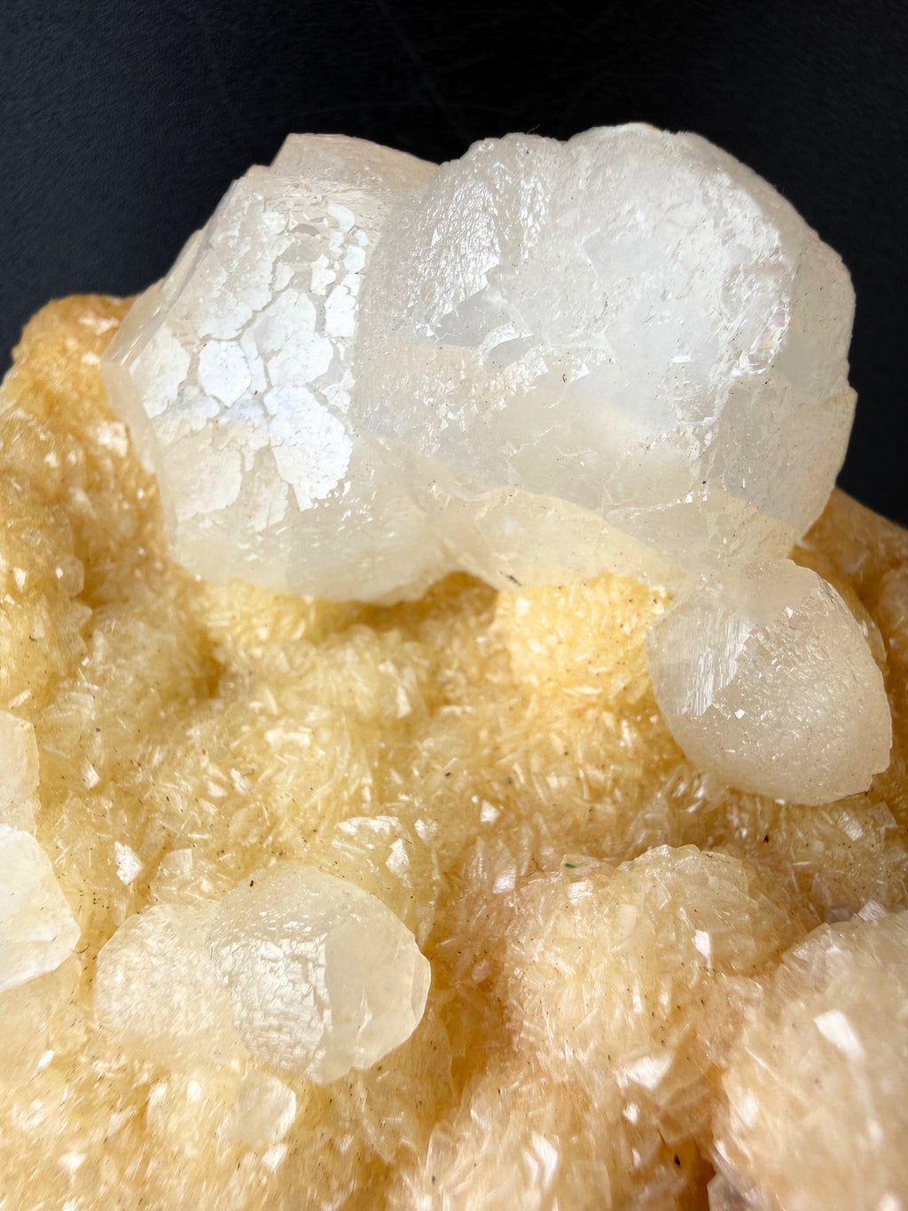 Calcite on Dolomite