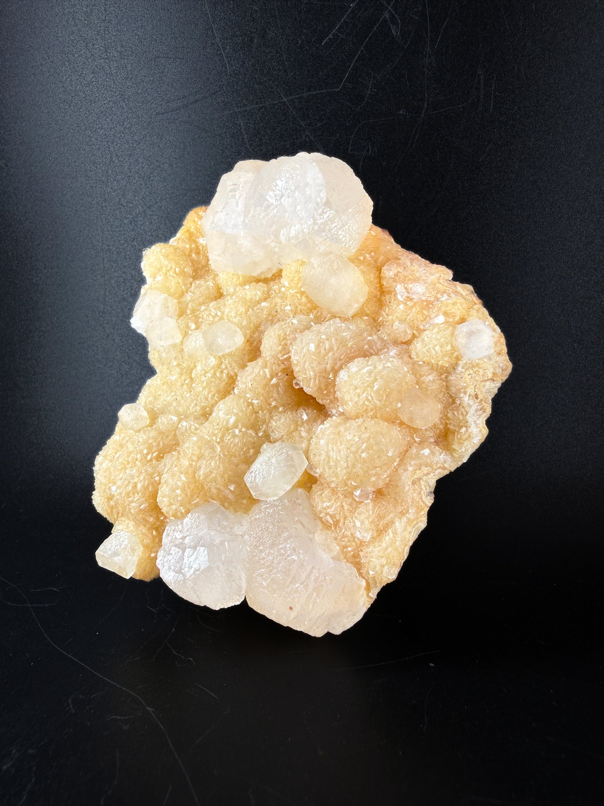 Calcite on Dolomite