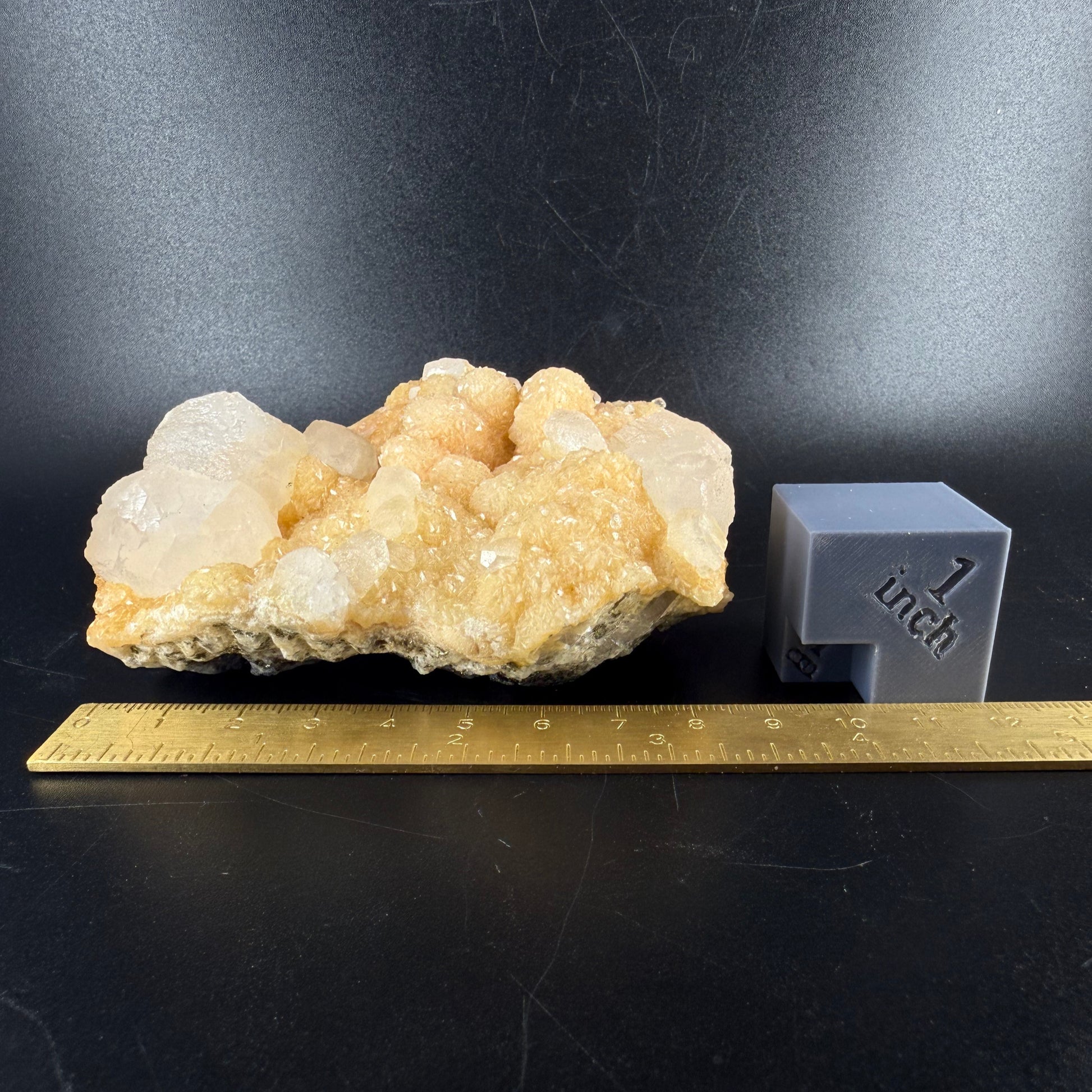 Calcite on Dolomite