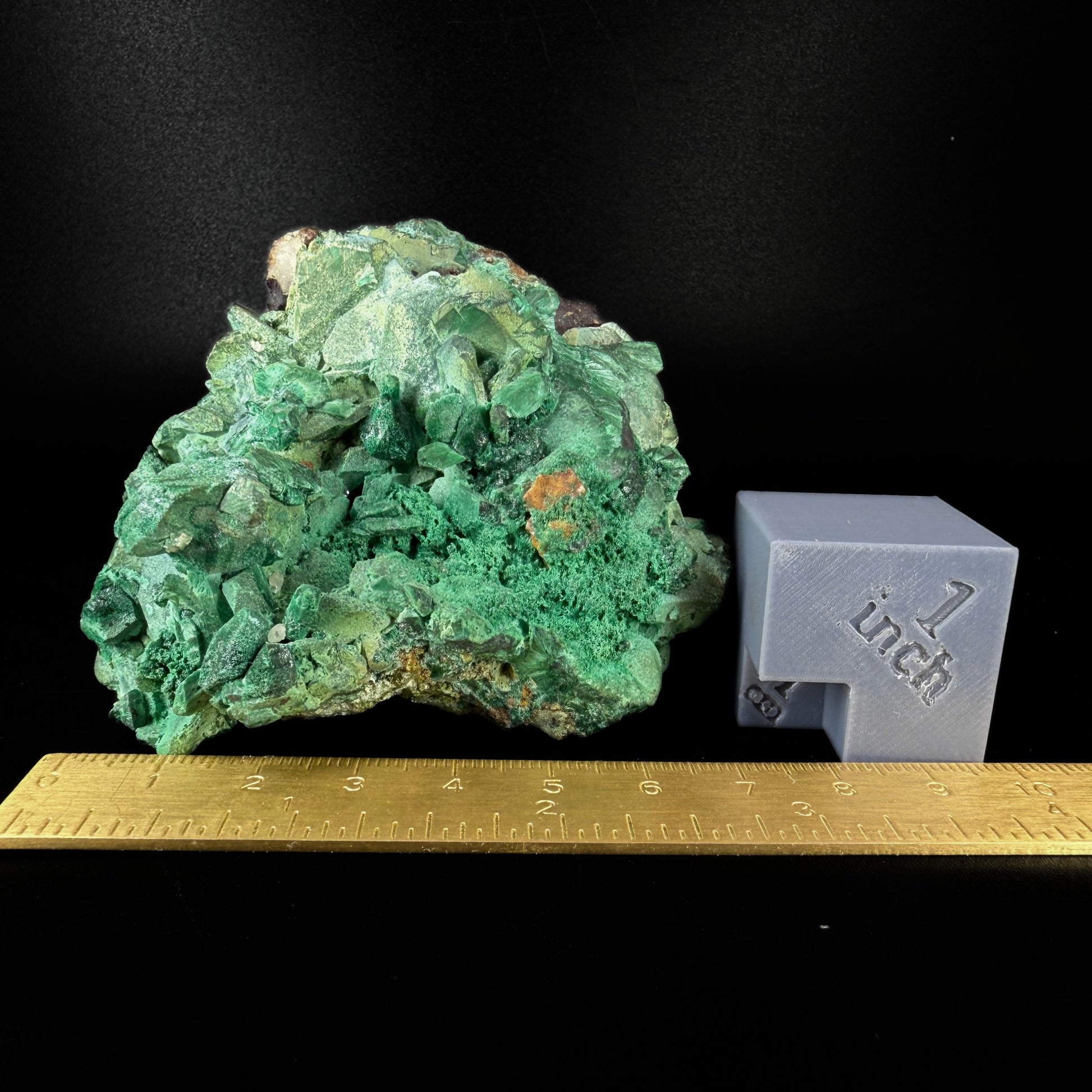 Malachite Pseudo. Azurite