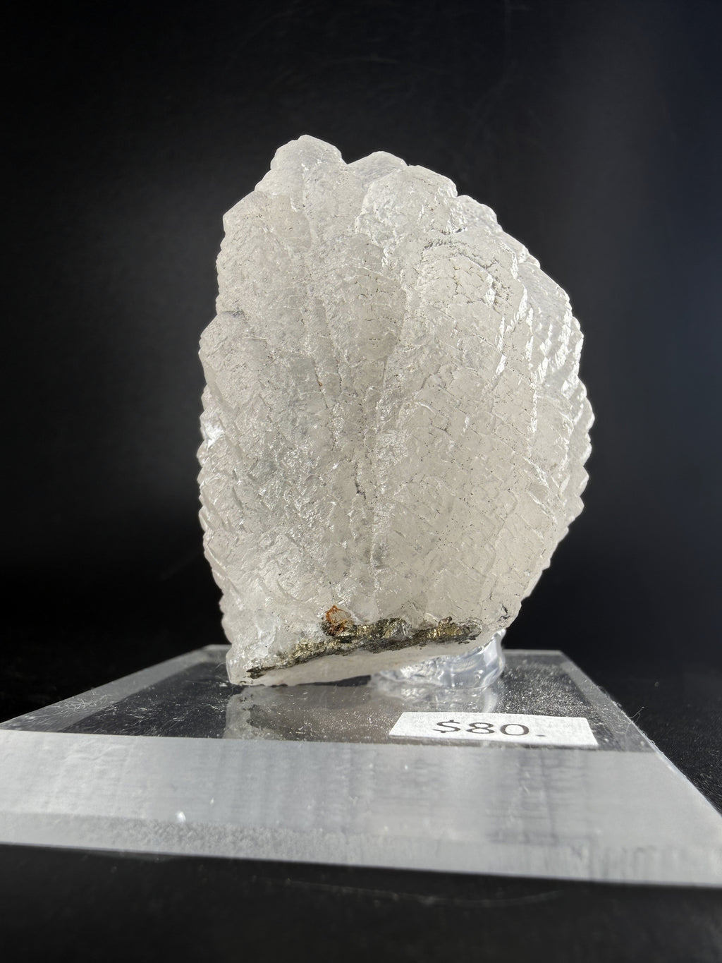 Jamesonite in Manganese-bearing Calcite