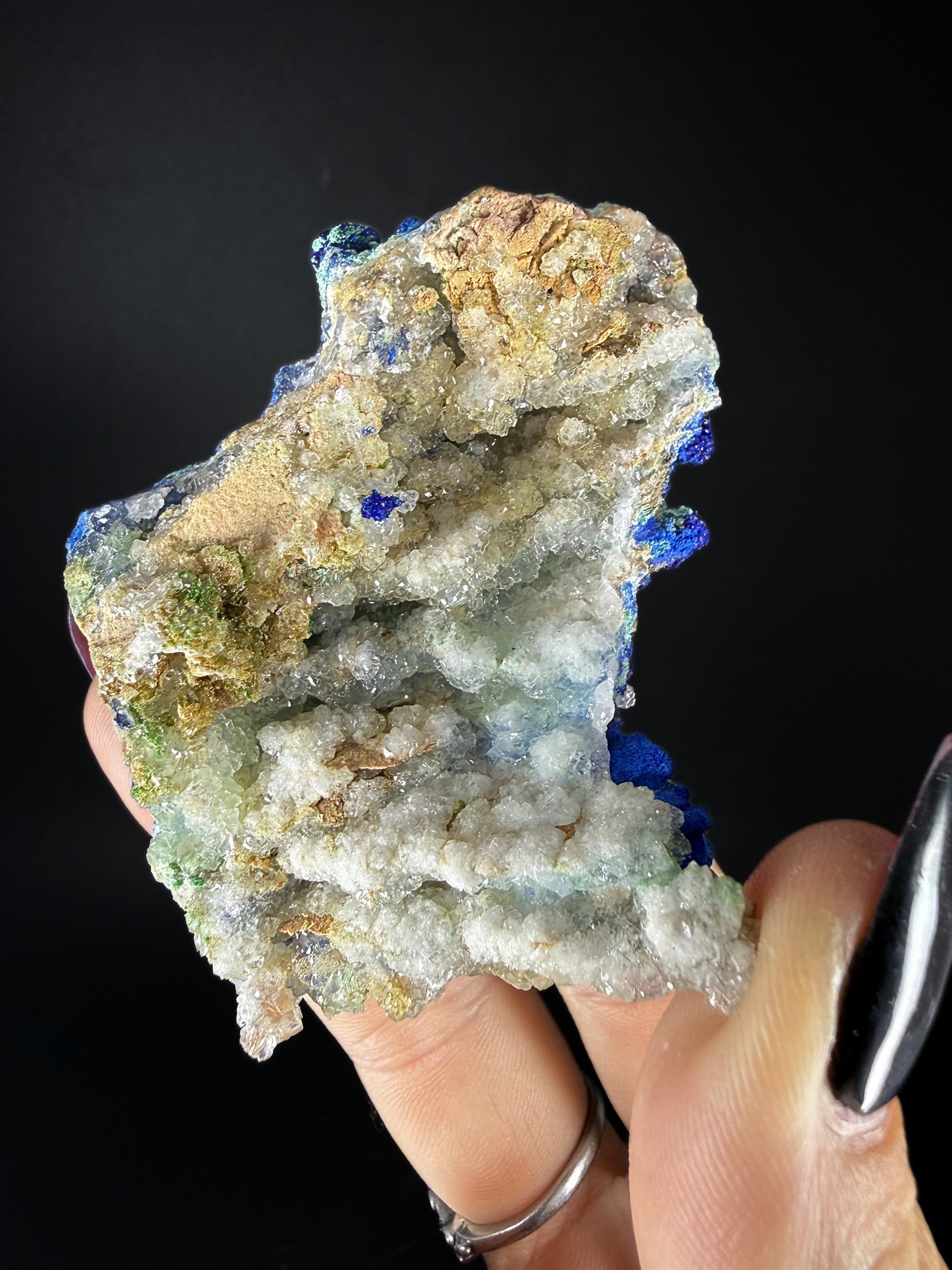 Azurite and Malachite