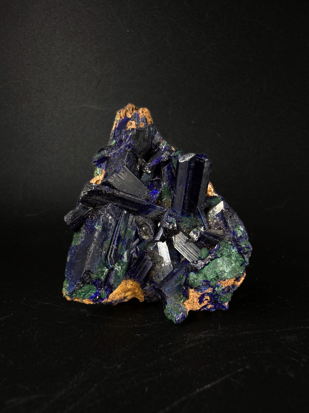Azurite and Malachite