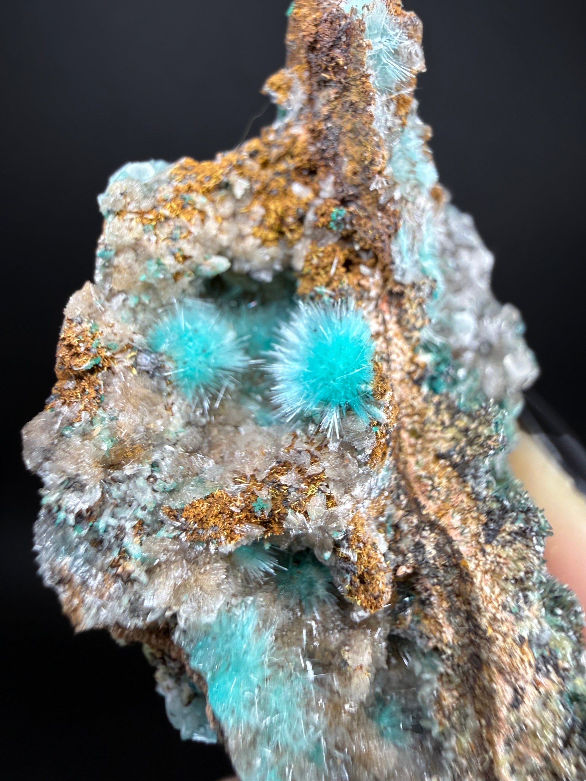 Aurichalcite and Hemimorphite