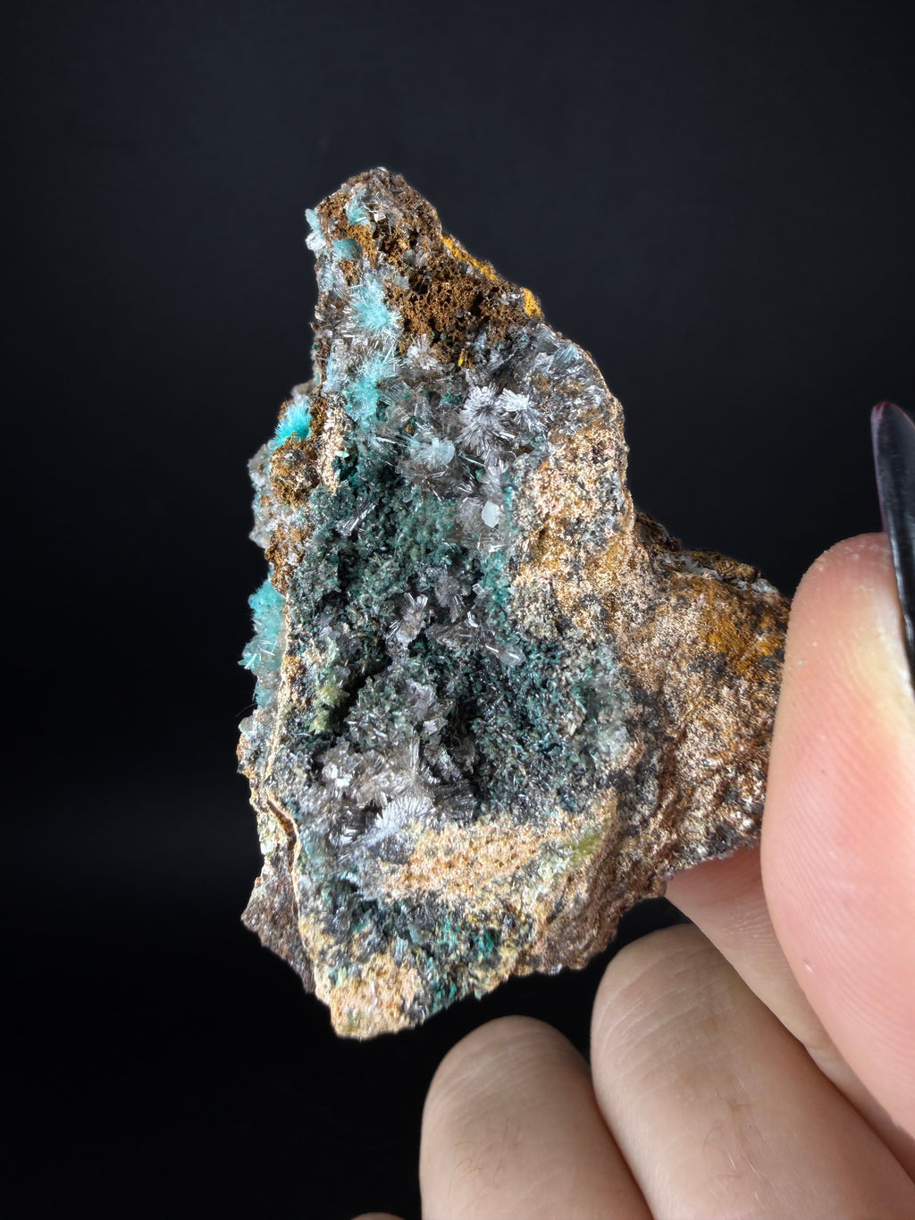Aurichalcite and Hemimorphite