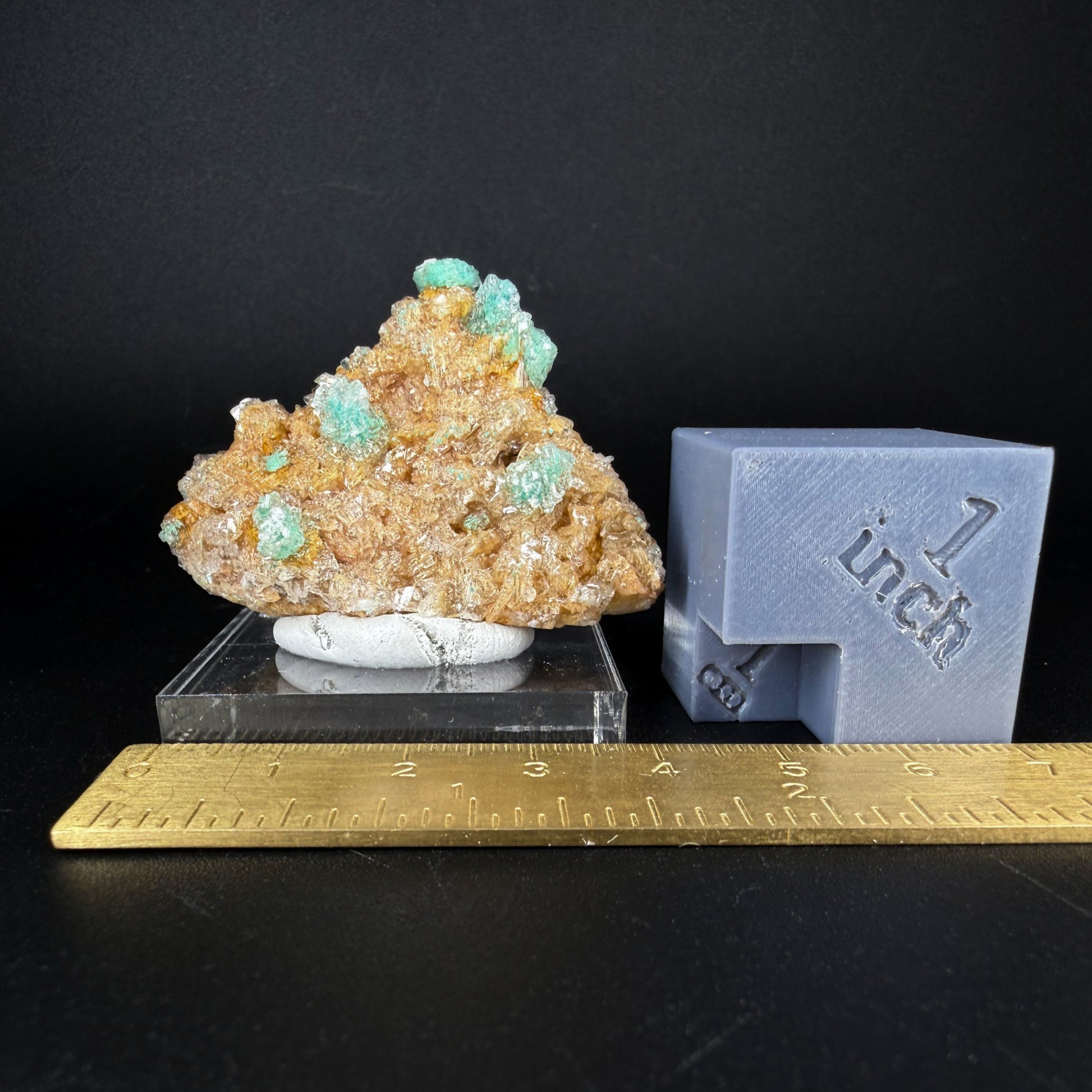 Devilline (Rare Calcium Copper Sulfate)