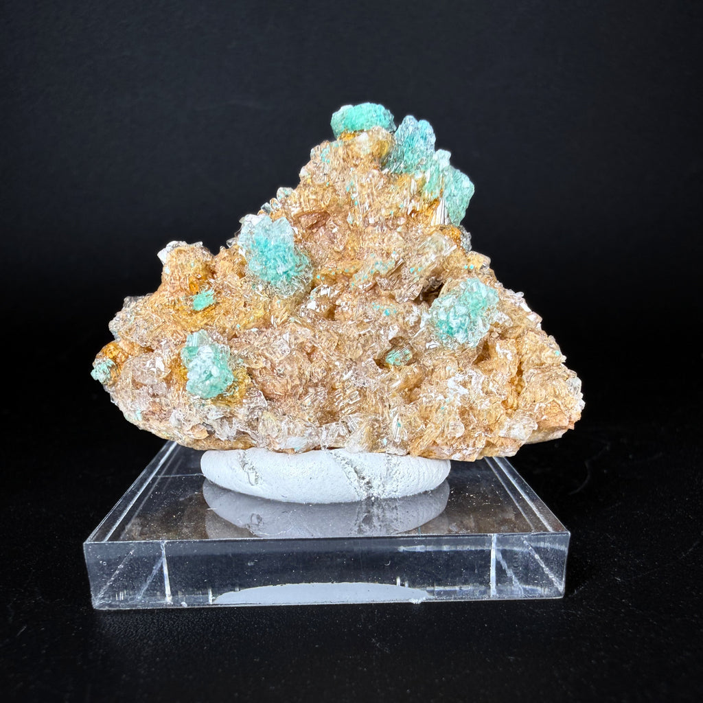 Devilline (Rare Calcium Copper Sulfate)