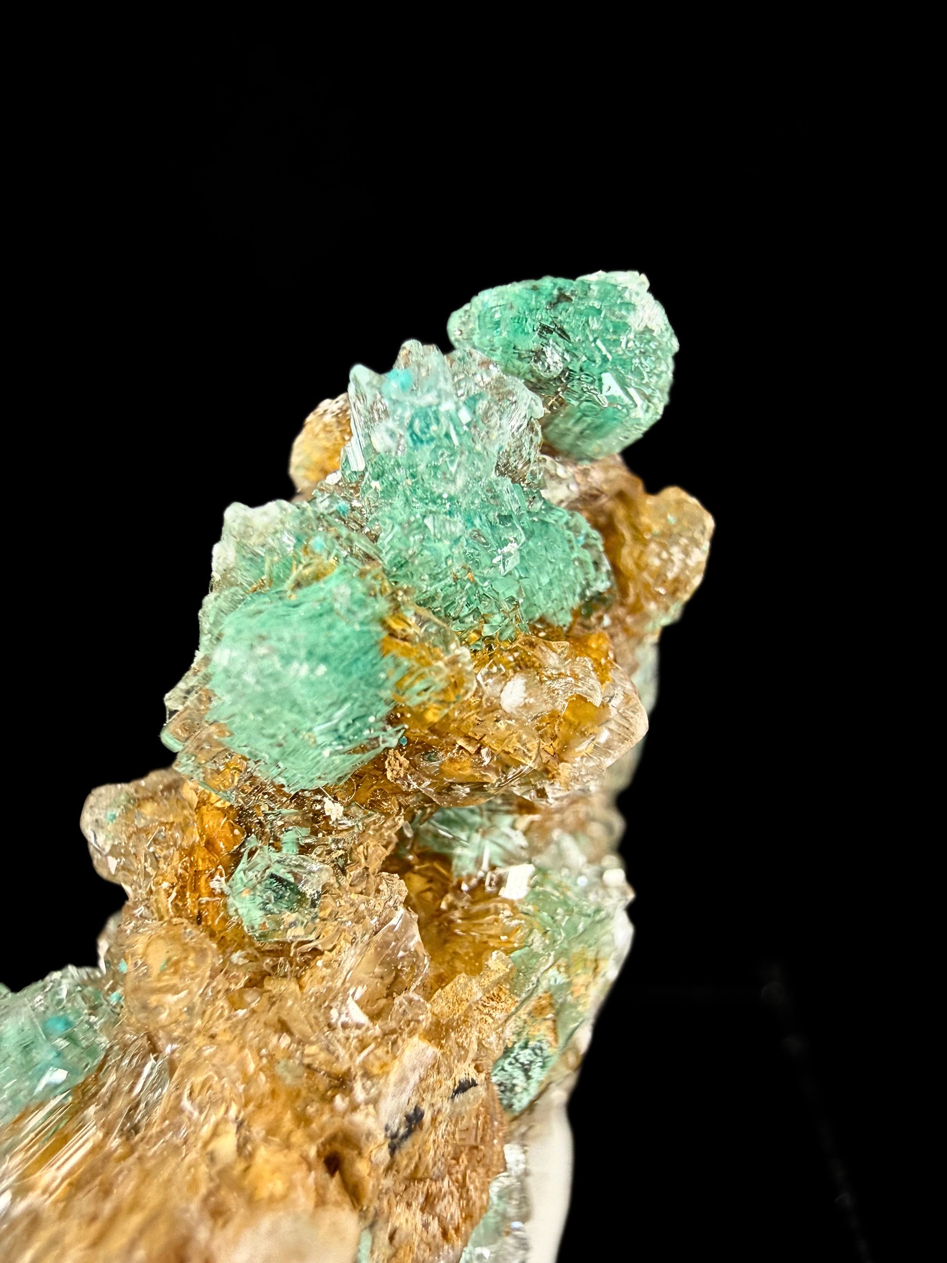 Devilline (Rare Calcium Copper Sulfate)