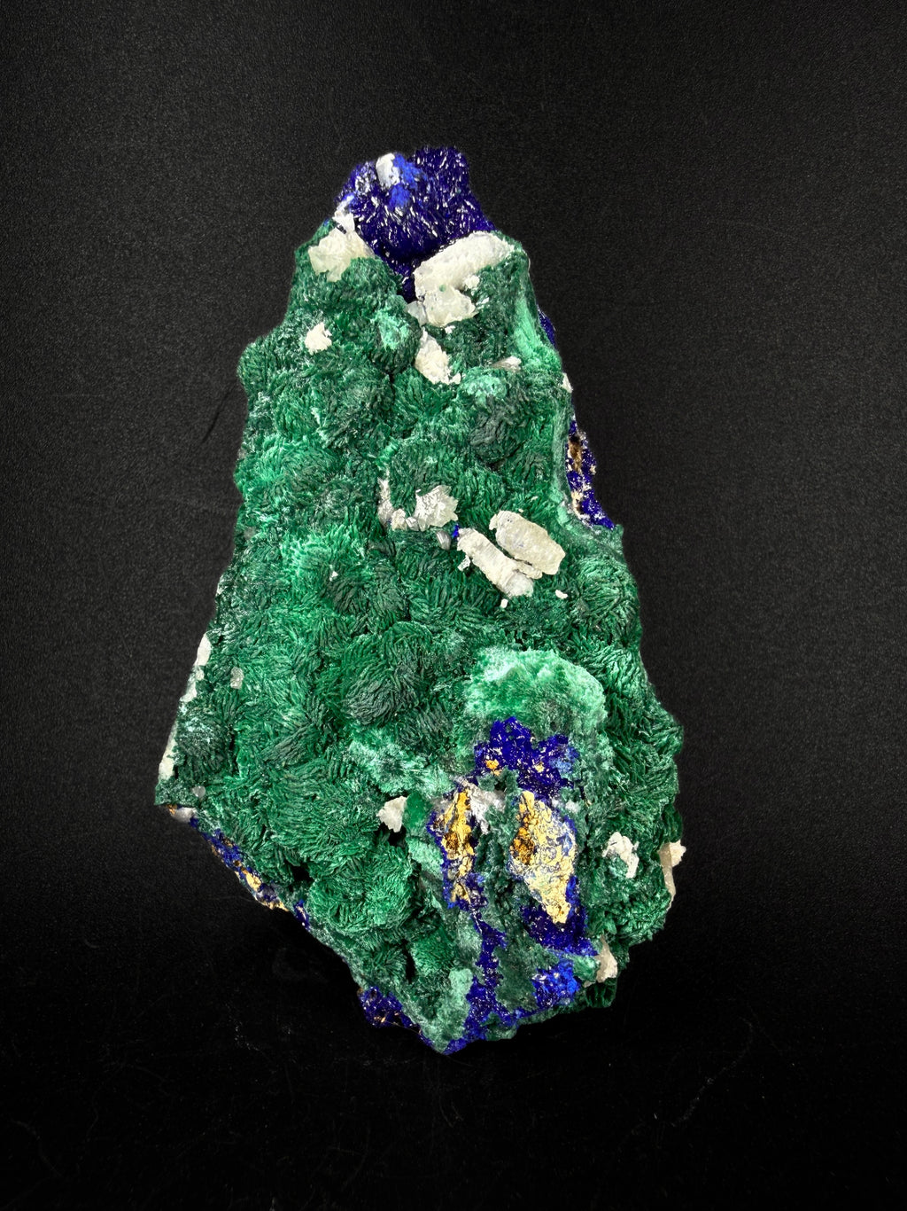 Azurite, Cerussite and Malachite