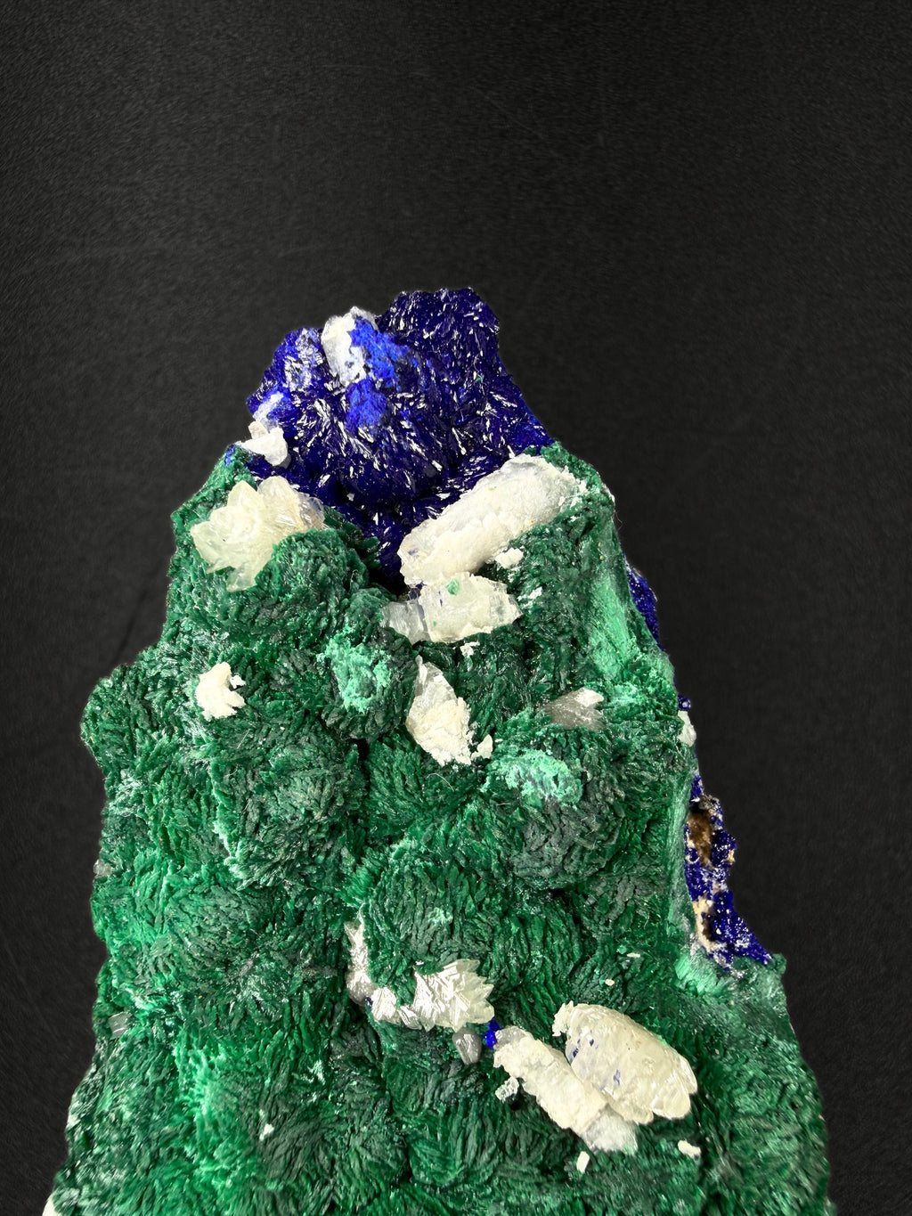 Azurite, Cerussite and Malachite