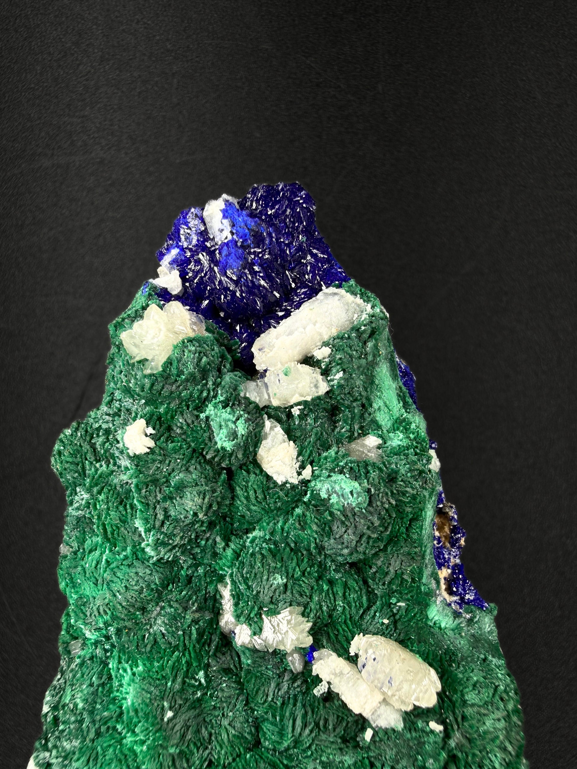 Azurite, Cerussite and Malachite
