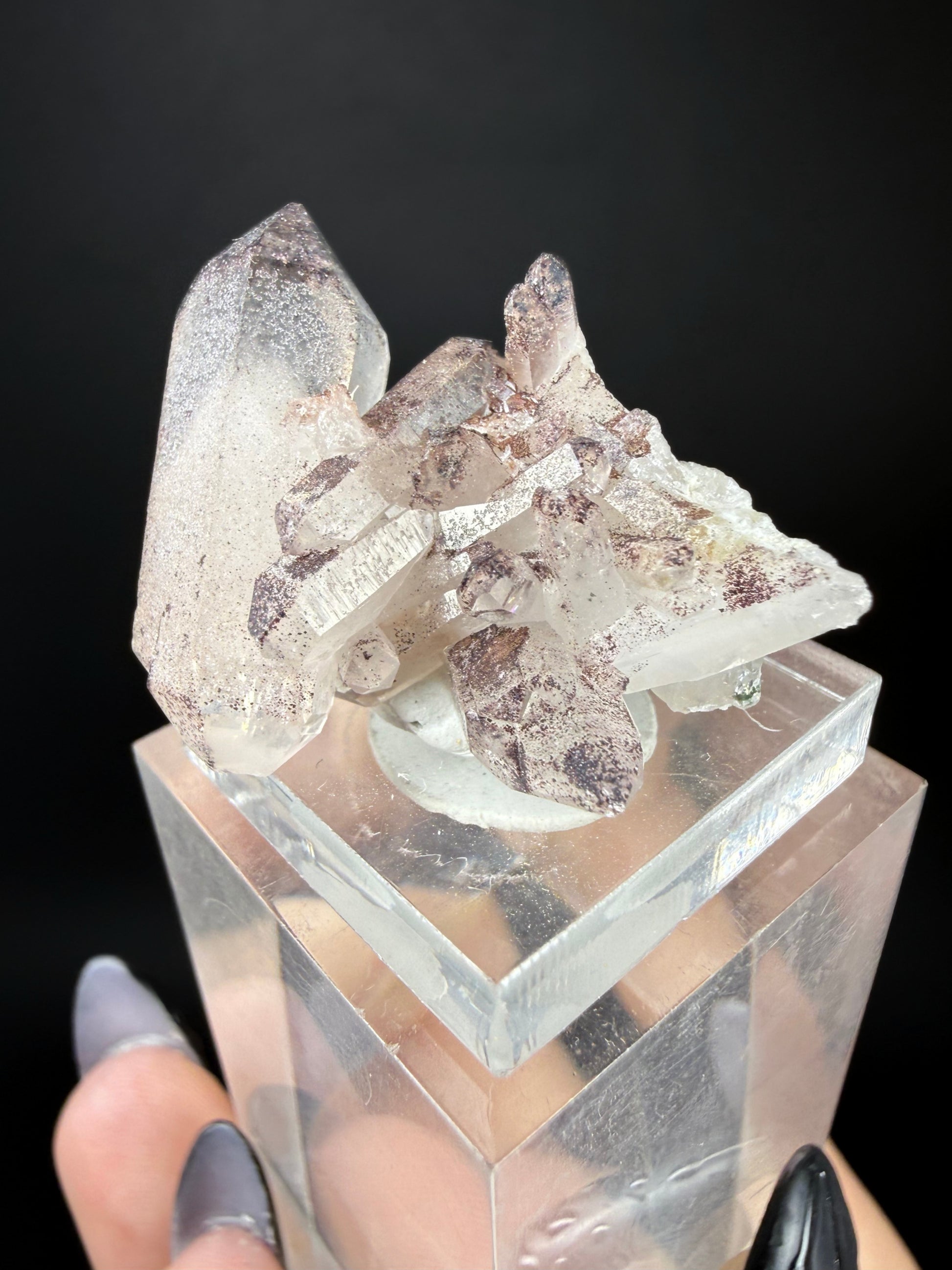 Quartz with Hematite