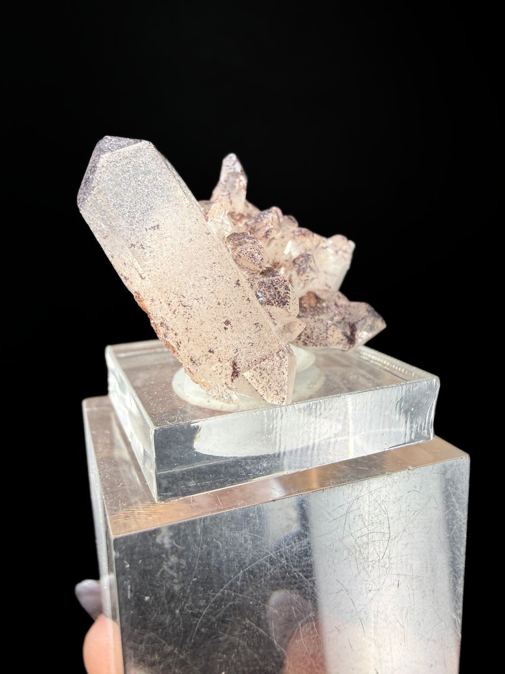 Quartz with Hematite