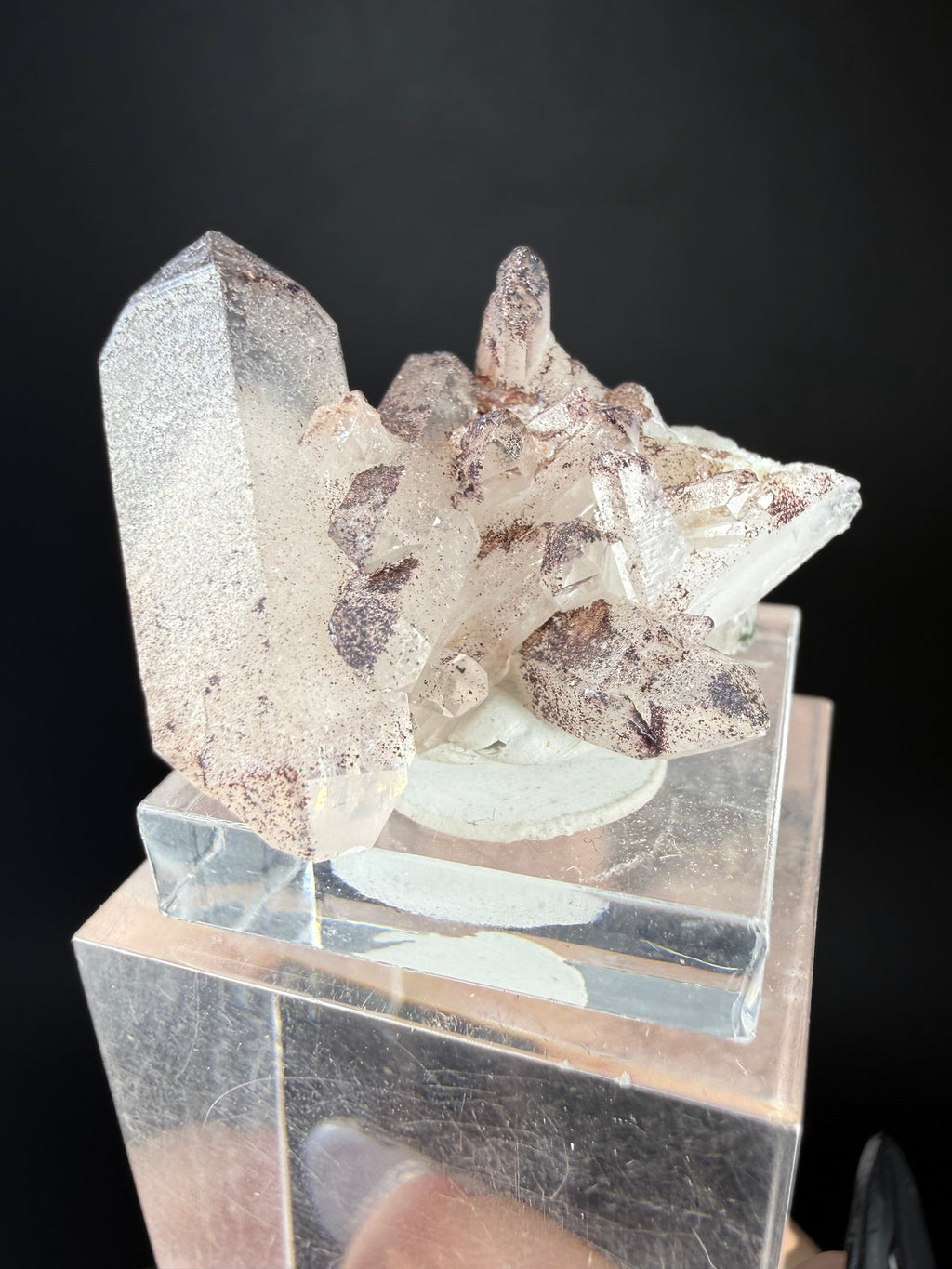 Quartz with Hematite