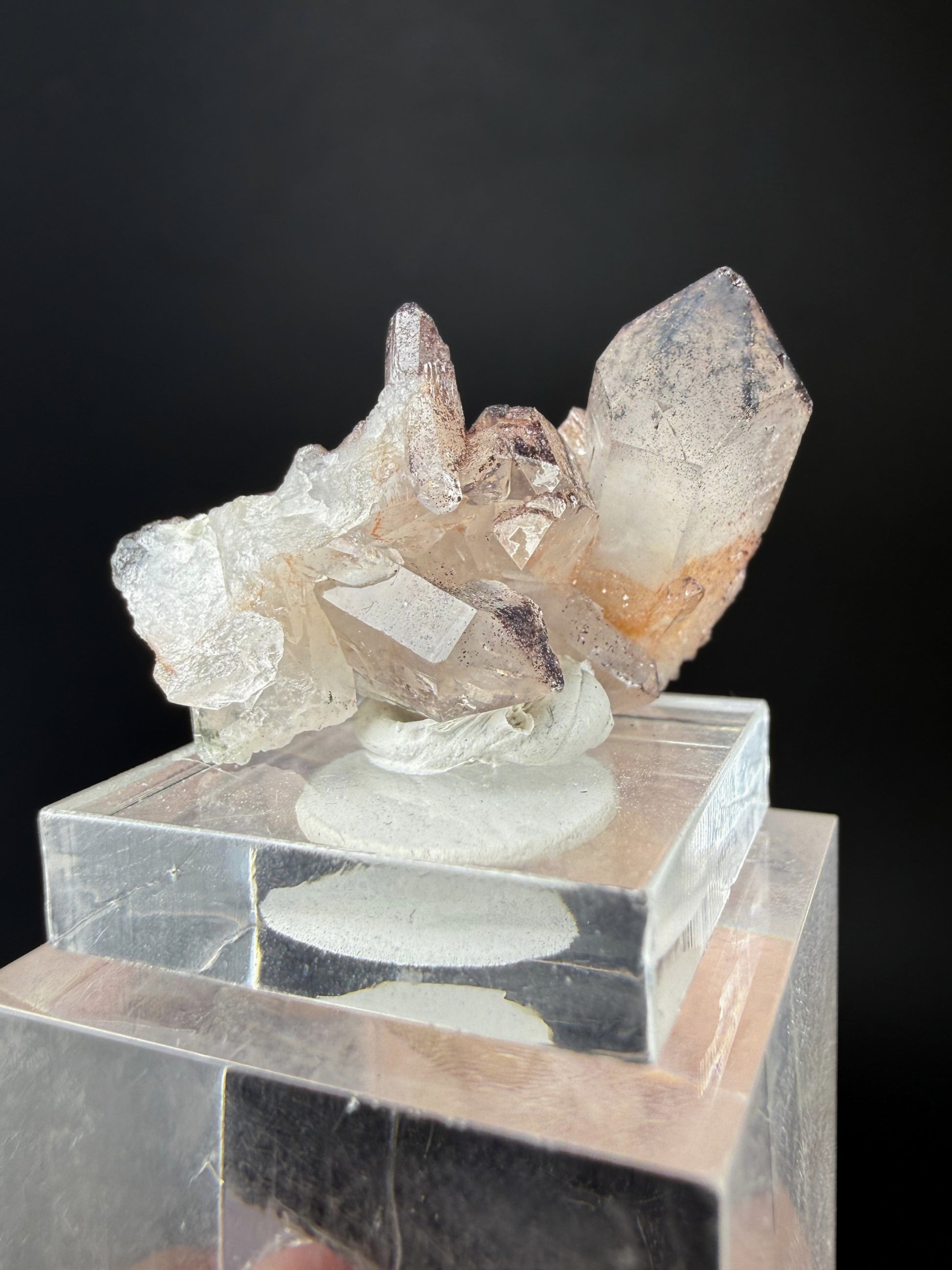 Quartz with Hematite