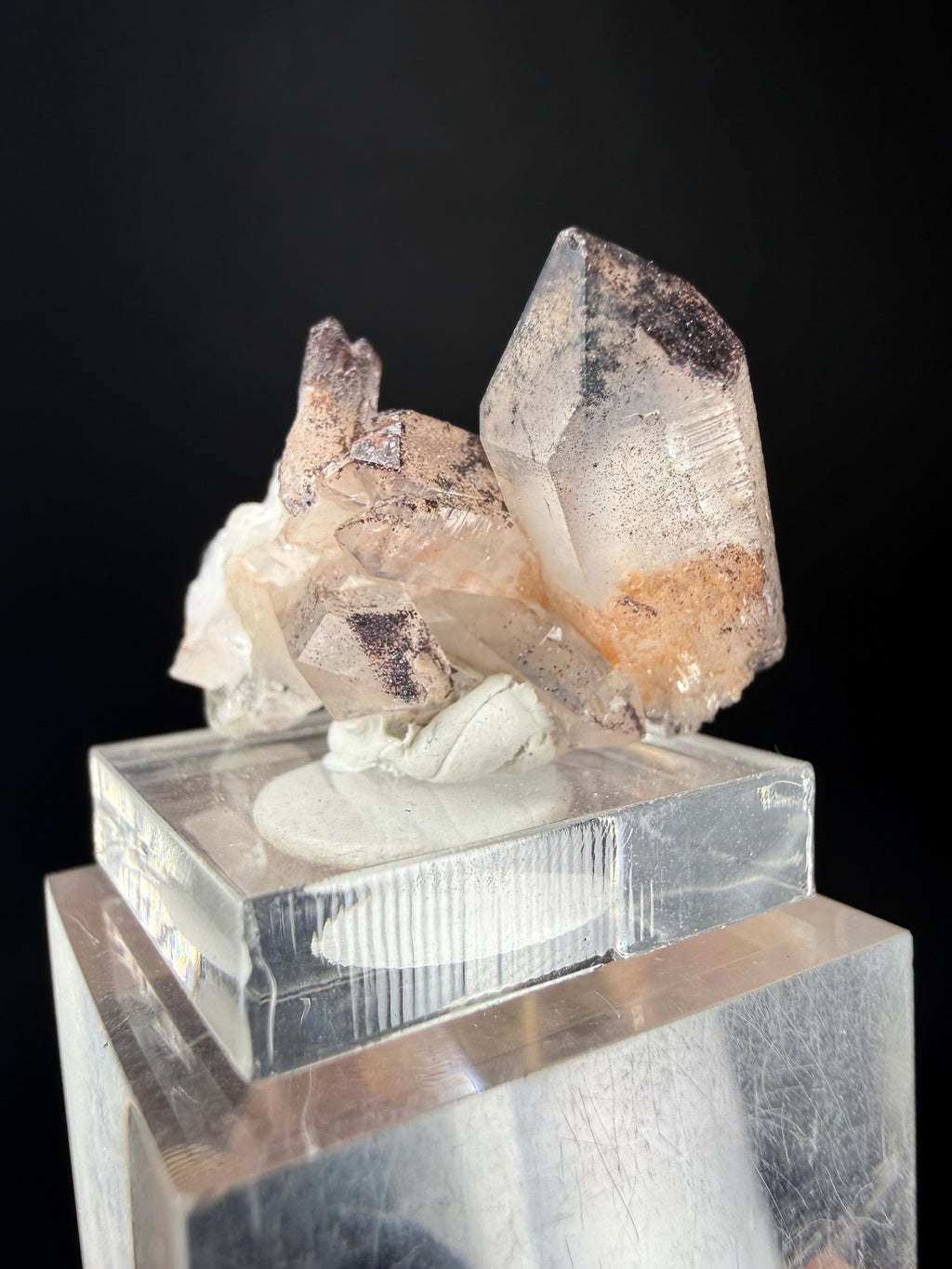Quartz with Hematite