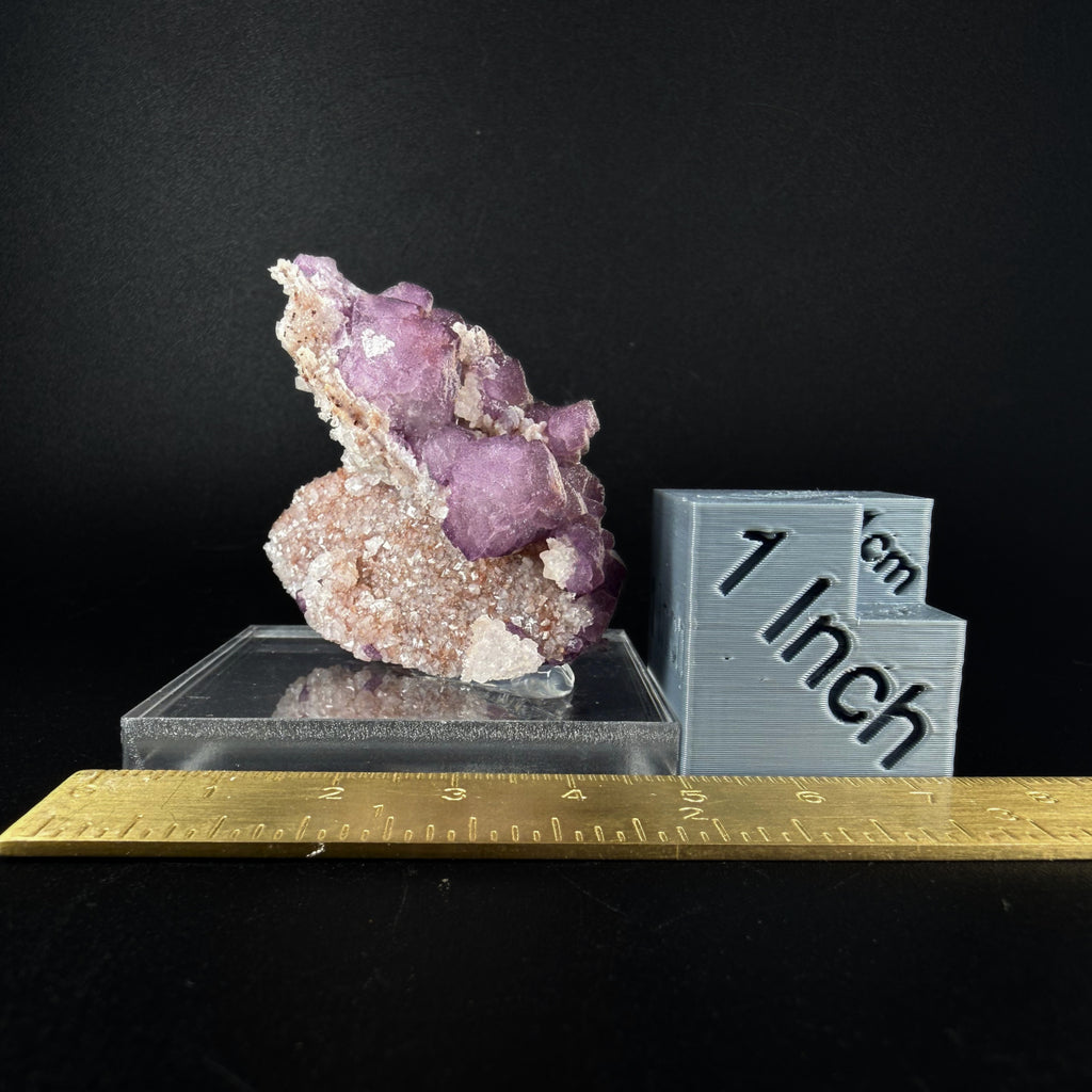 Fluorite with Quartz