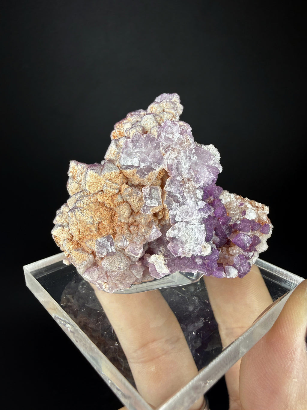 Fluorite with Quartz