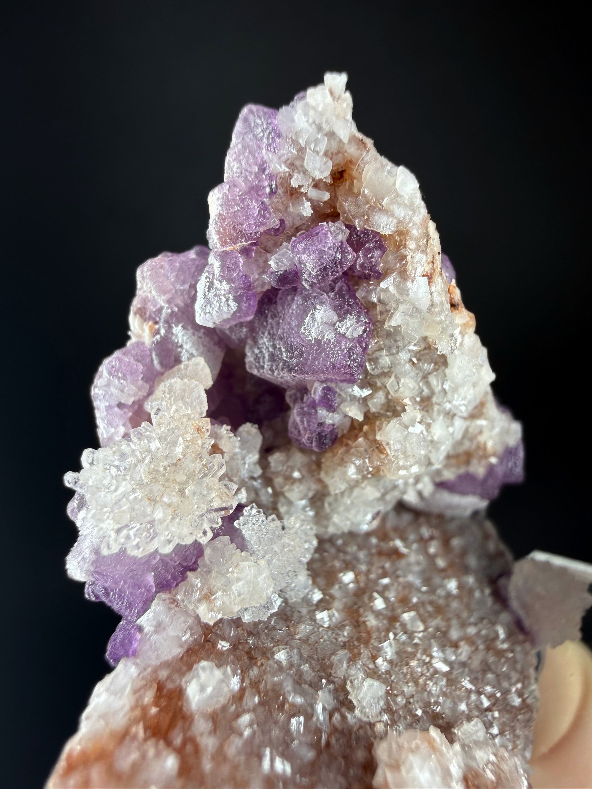Fluorite with Quartz