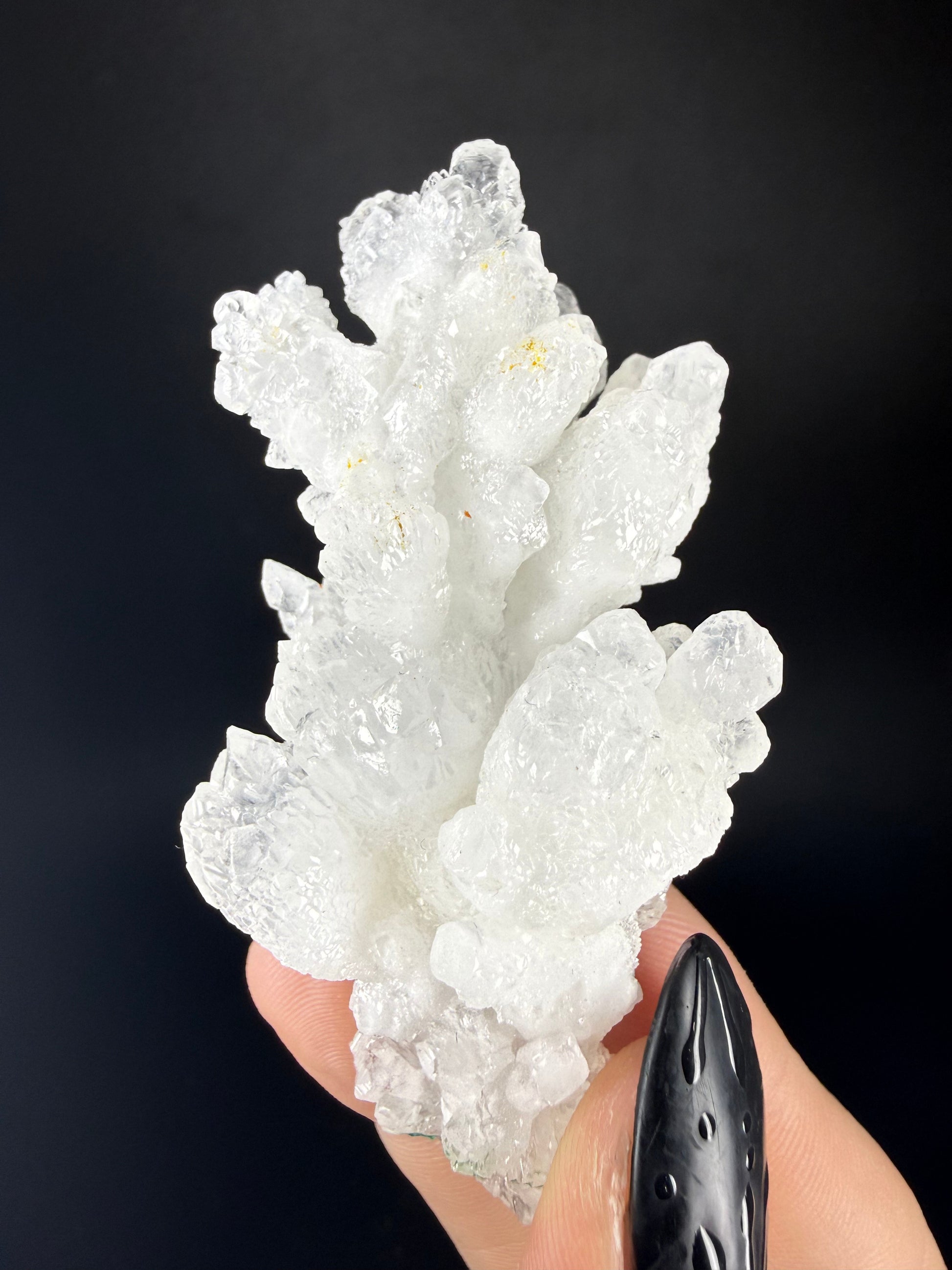 Calcite with Malachite