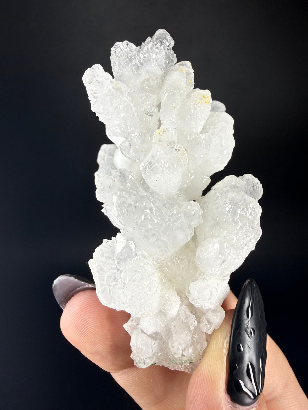 Calcite with Malachite