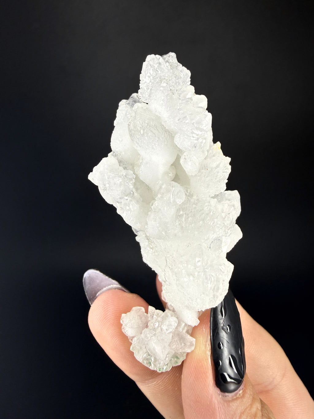 Calcite with Malachite
