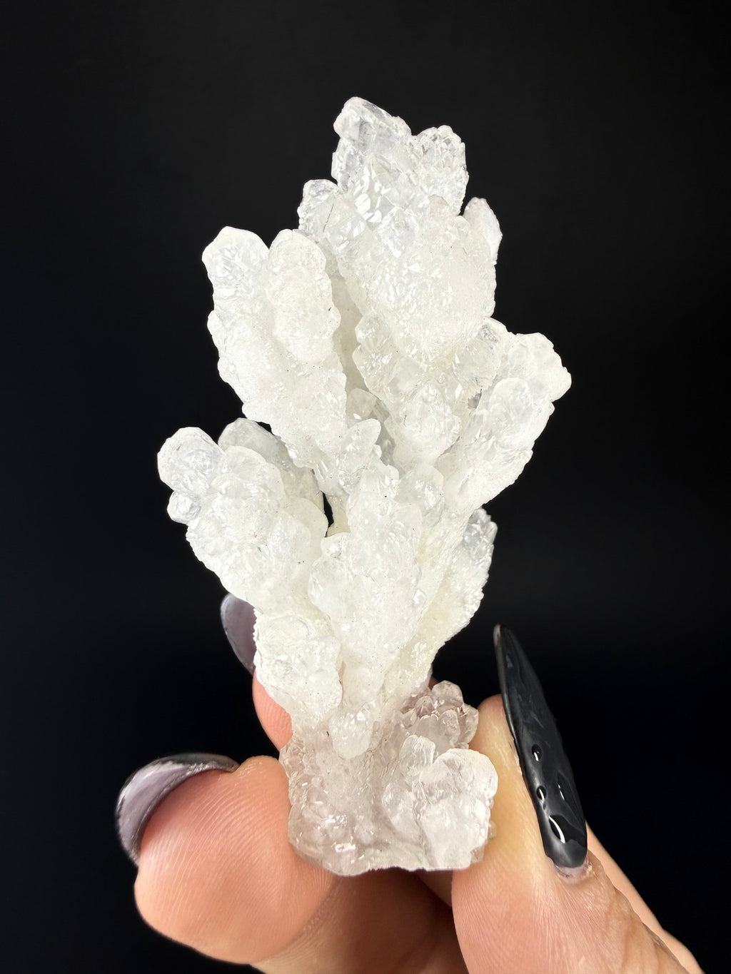 Calcite with Malachite