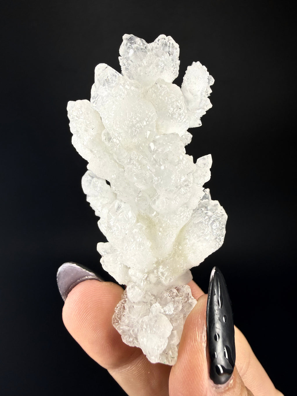 Calcite with Malachite