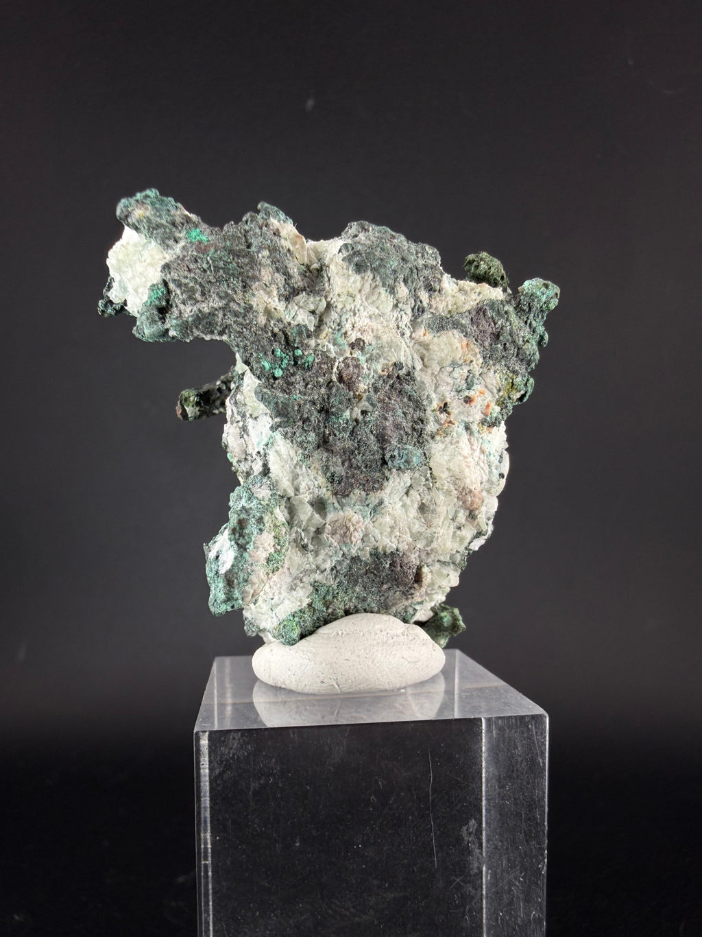 Native Copper with Calcite