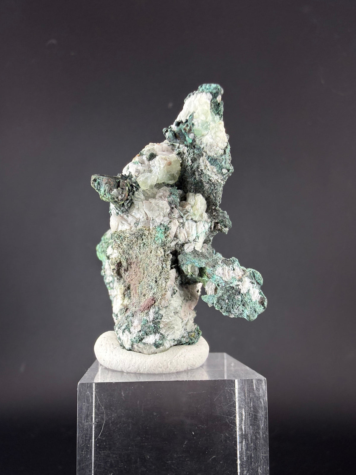 Native Copper with Calcite