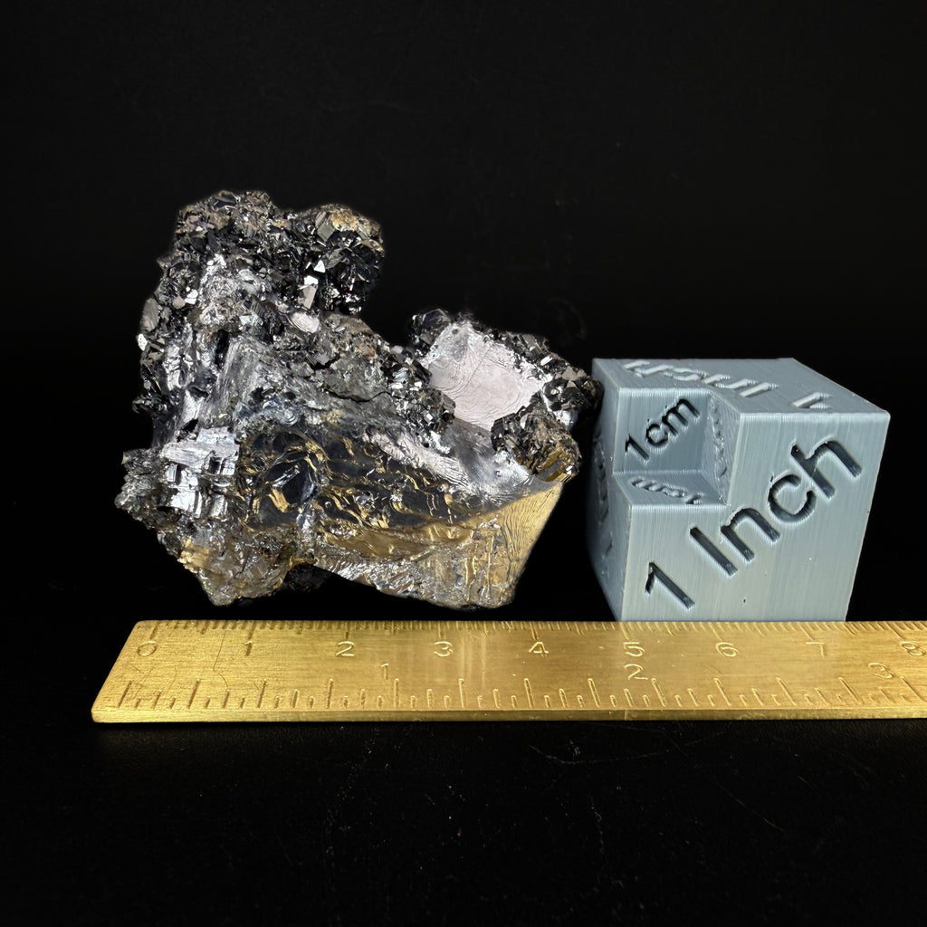 Sphalerite on Galena
