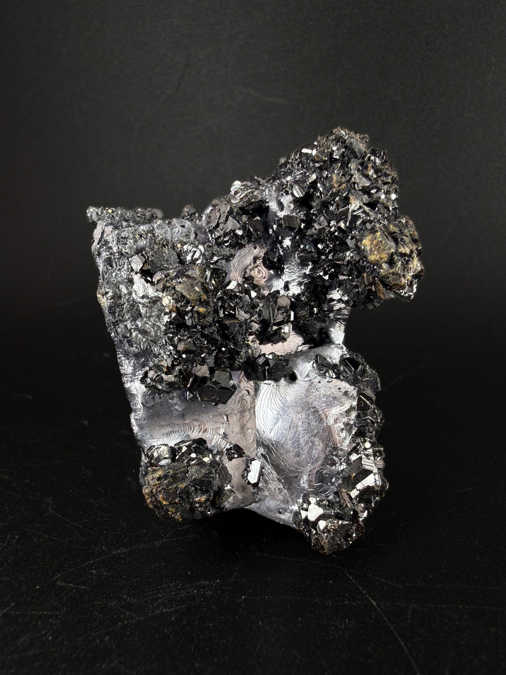 Sphalerite on Galena