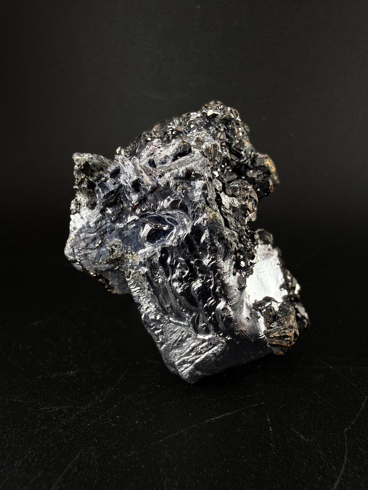 Sphalerite on Galena