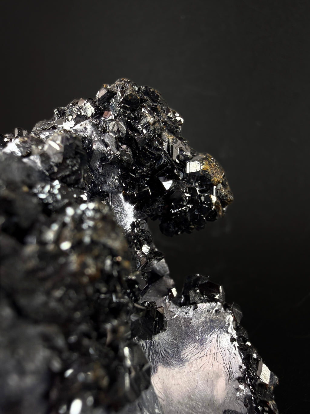 Sphalerite on Galena