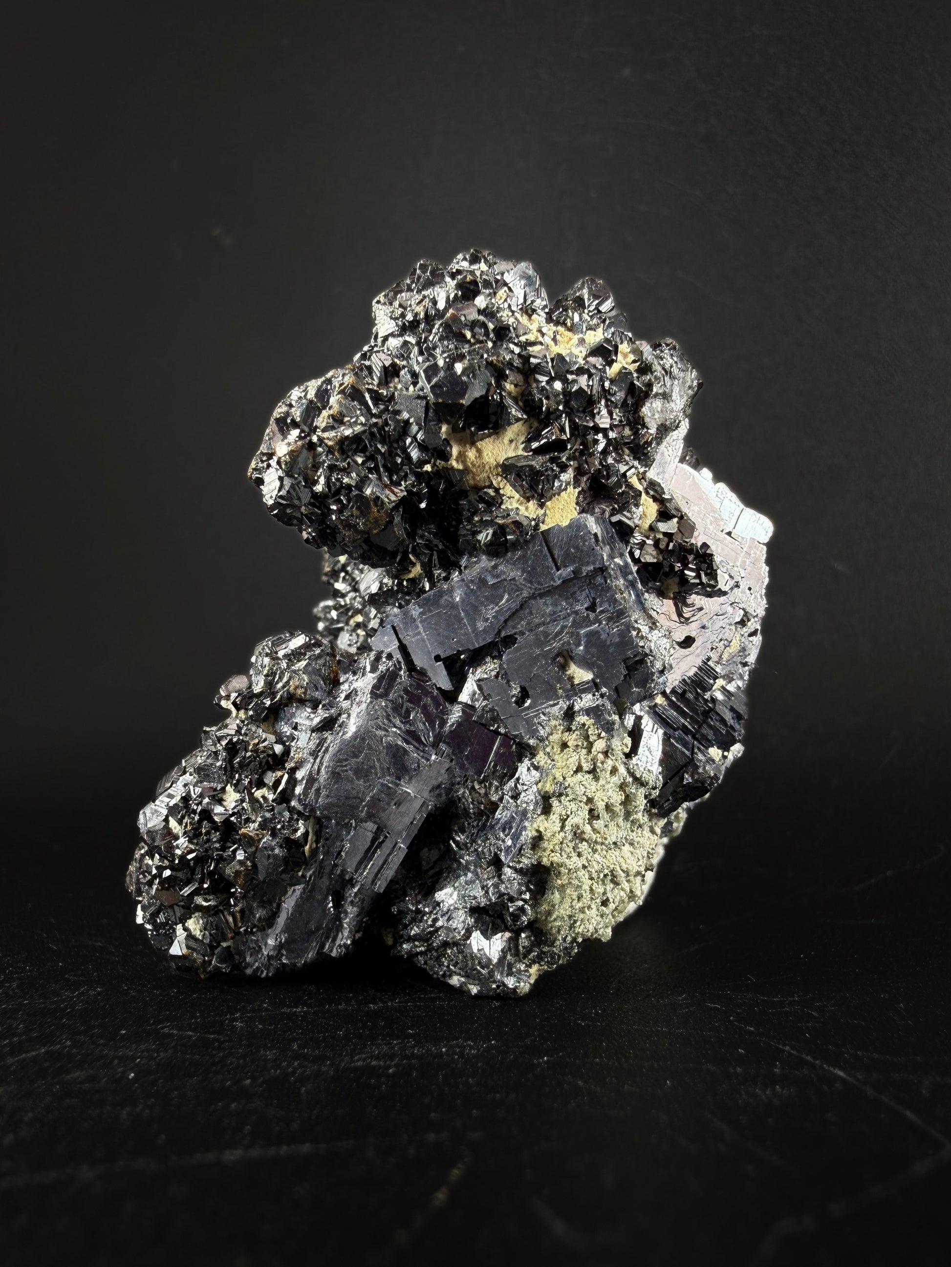 Sphalerite on Galena