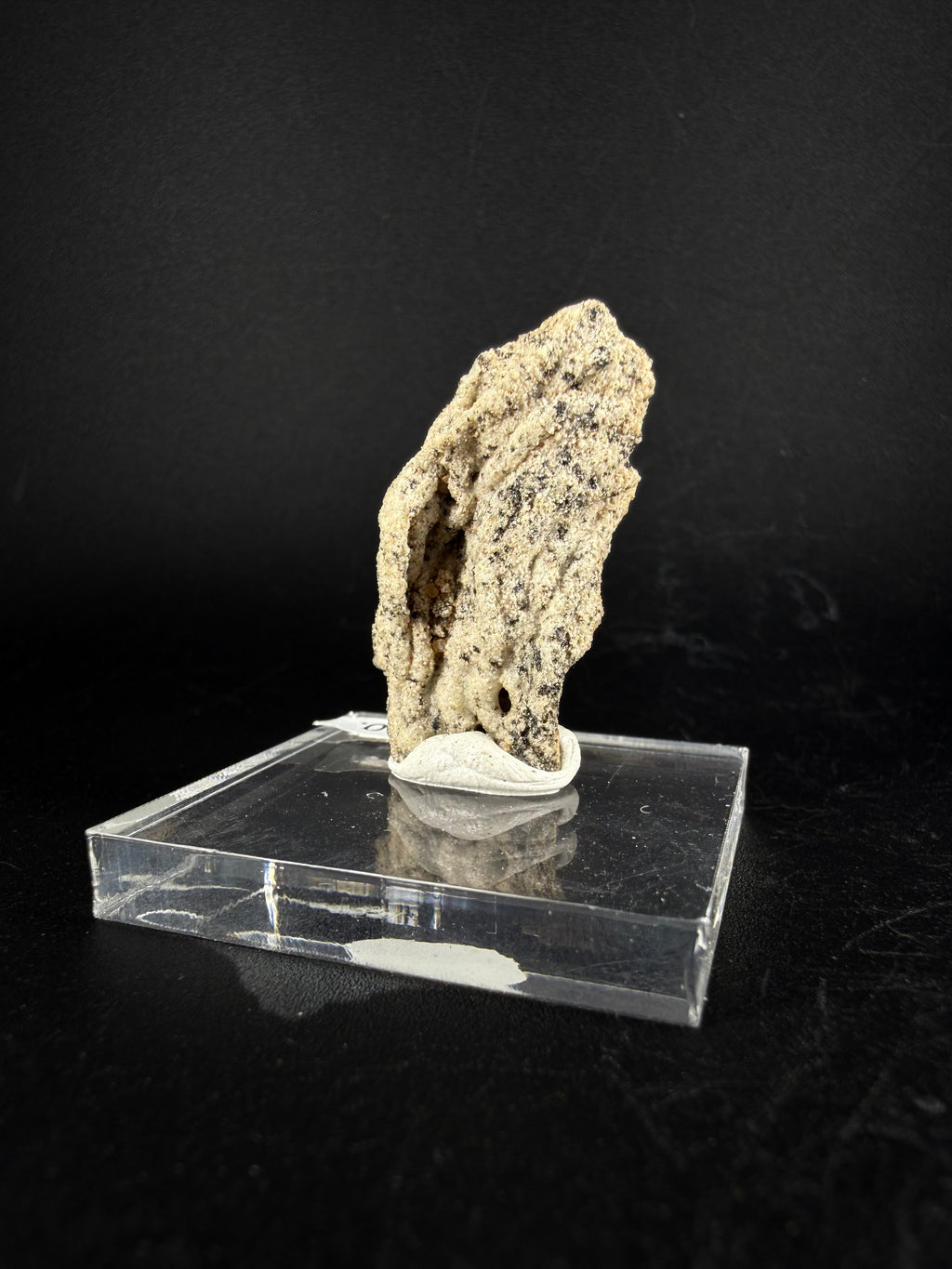 Fulgerite "Lightning strike captured in sand"