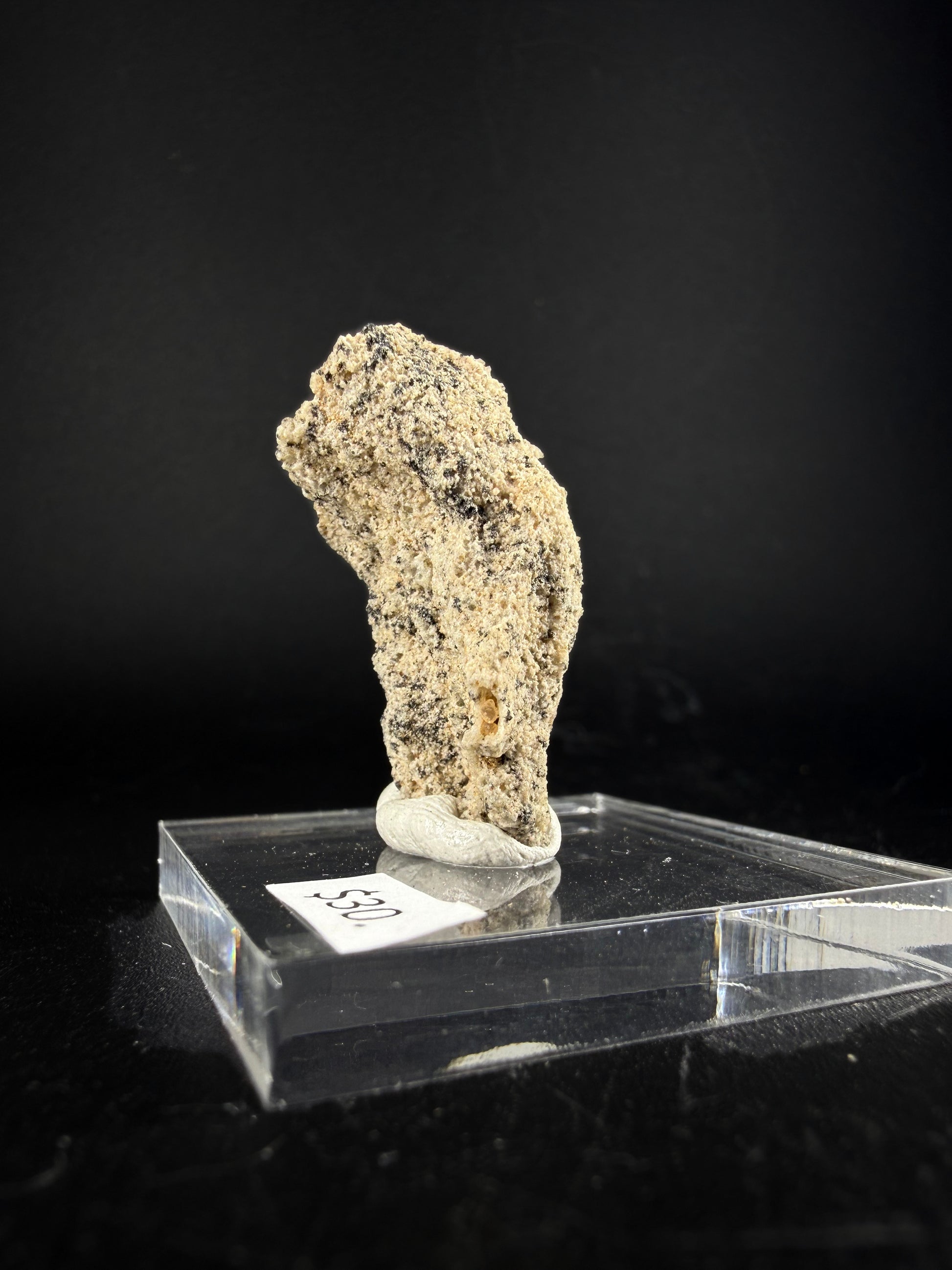 Fulgerite "Lightning strike captured in sand"
