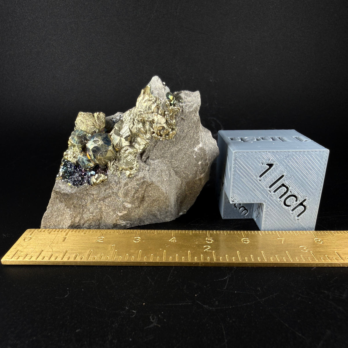 Iridescent Pyrite