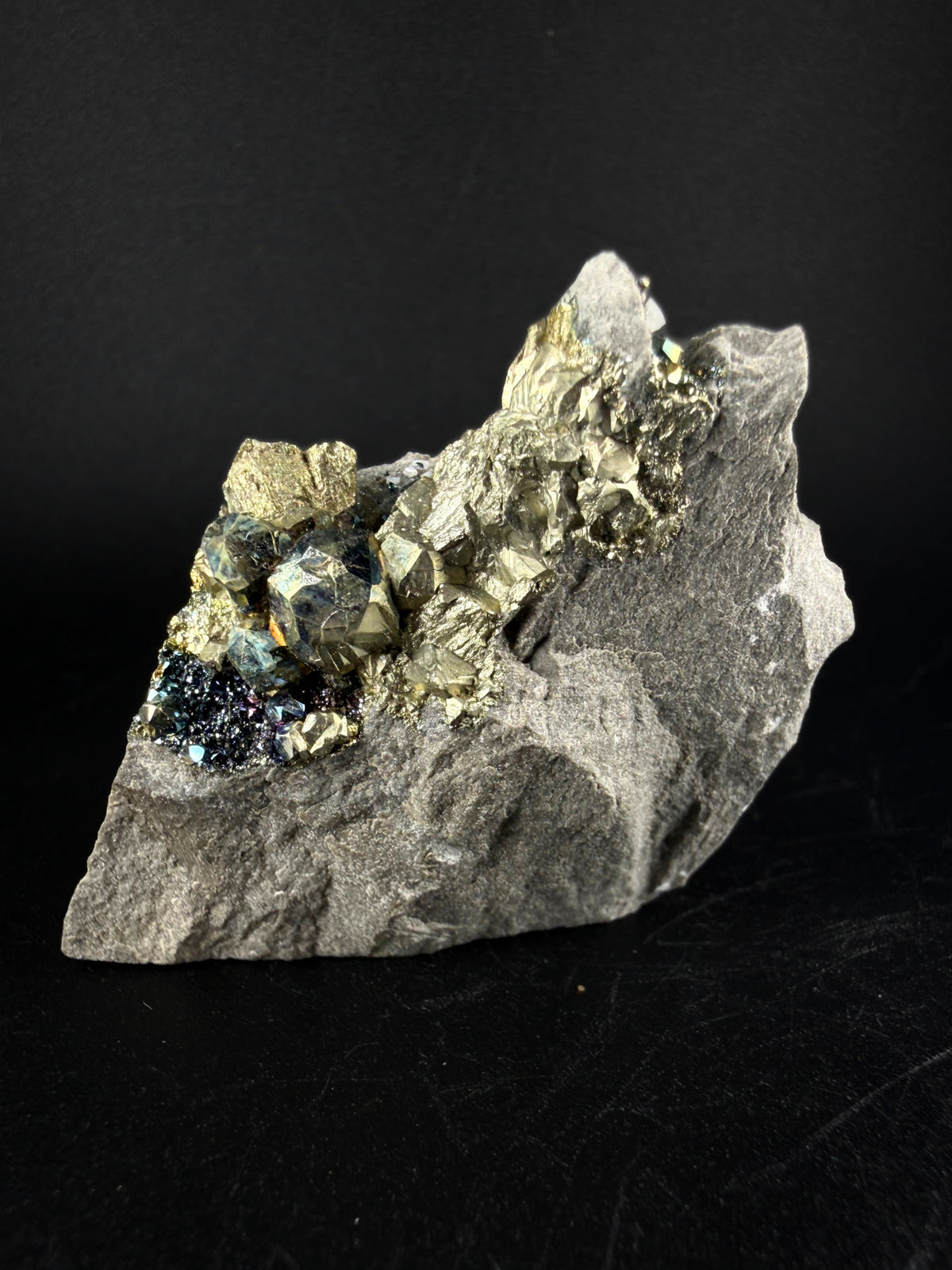 Iridescent Pyrite