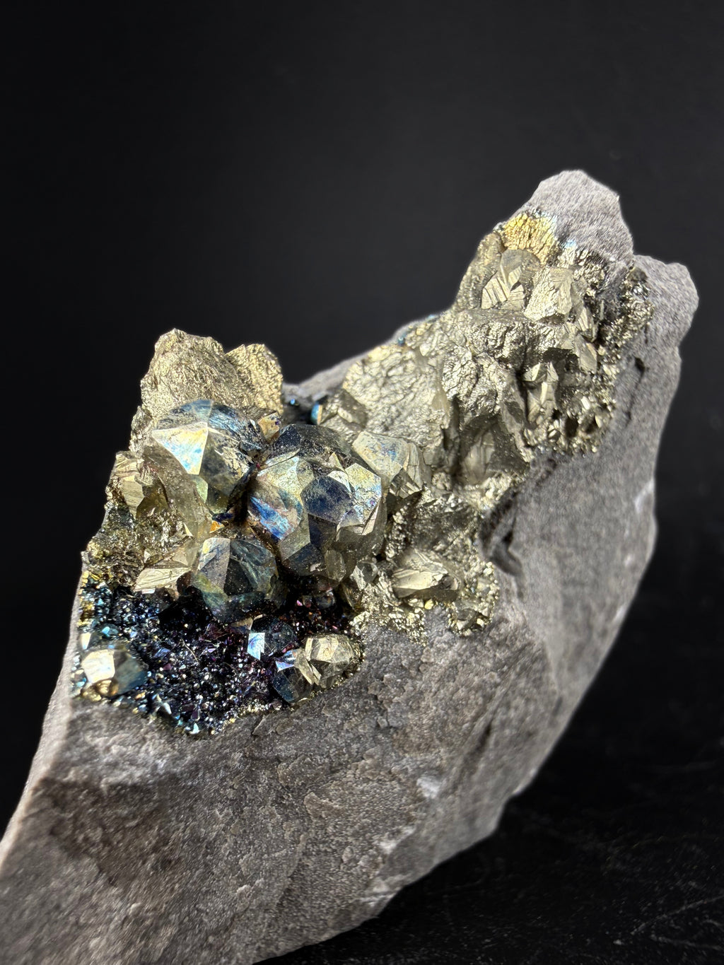 Iridescent Pyrite