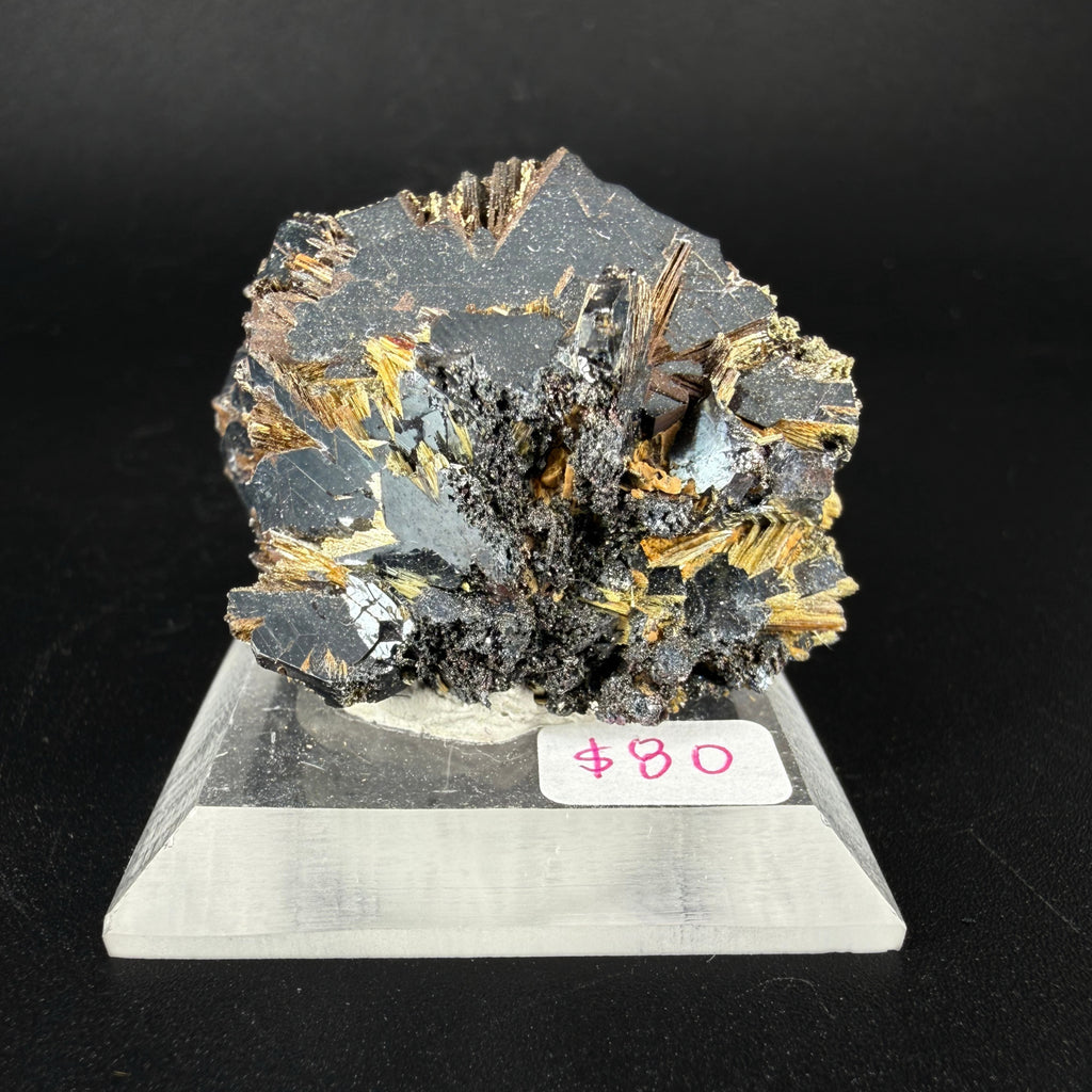 Rutile on Hematite