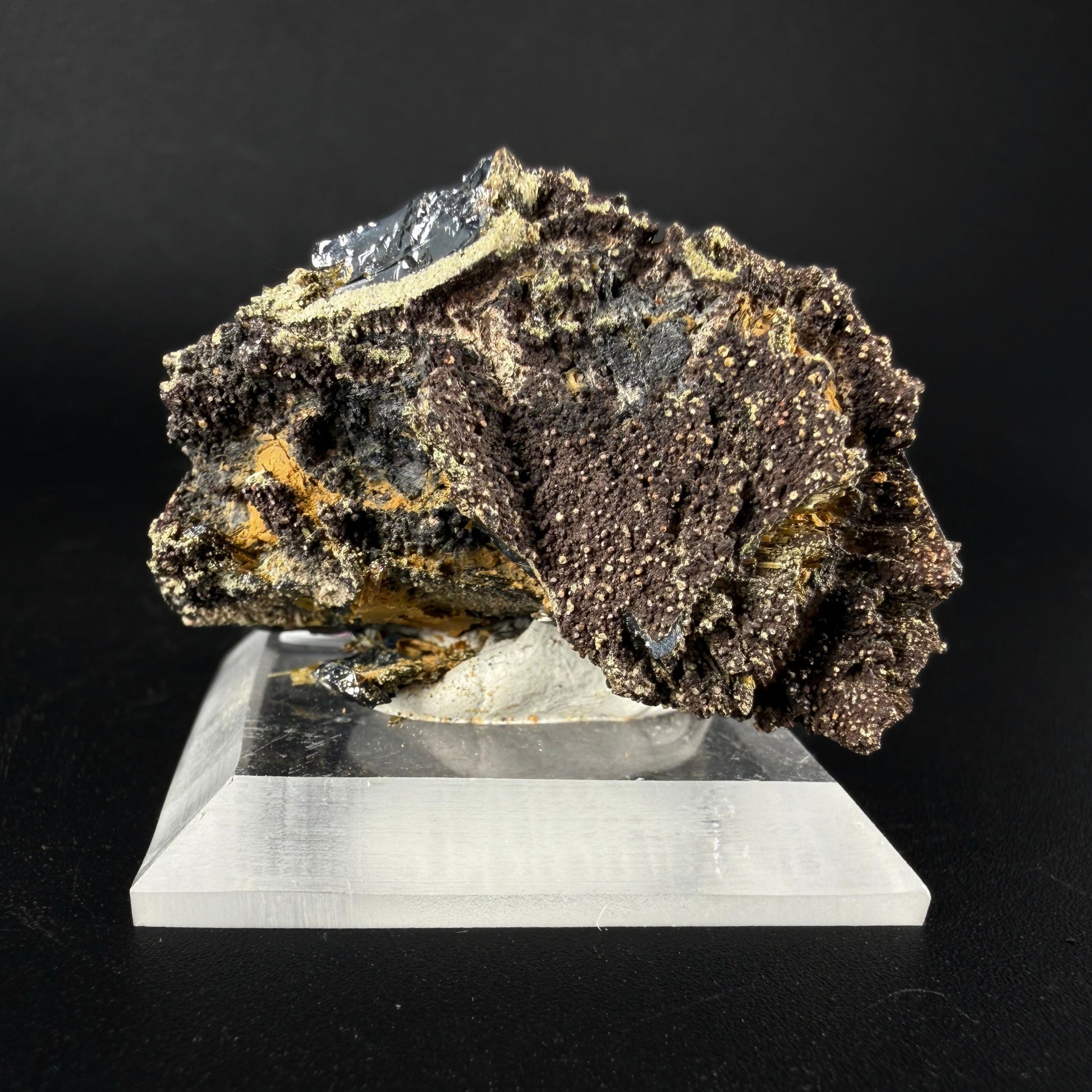 Rutile on Hematite