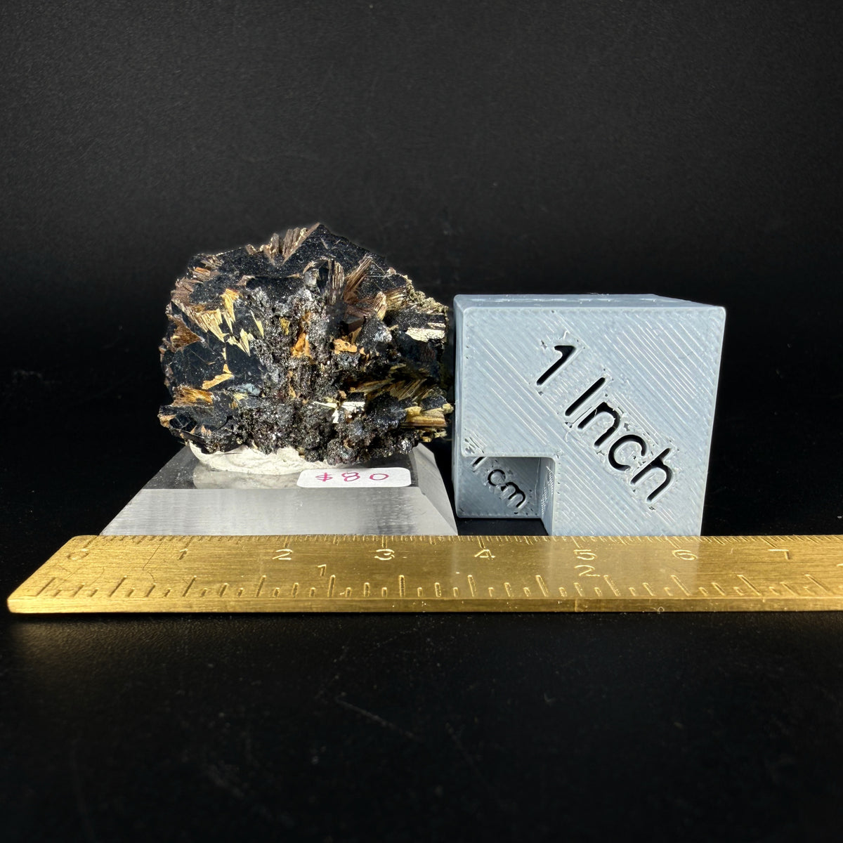 Rutile on Hematite