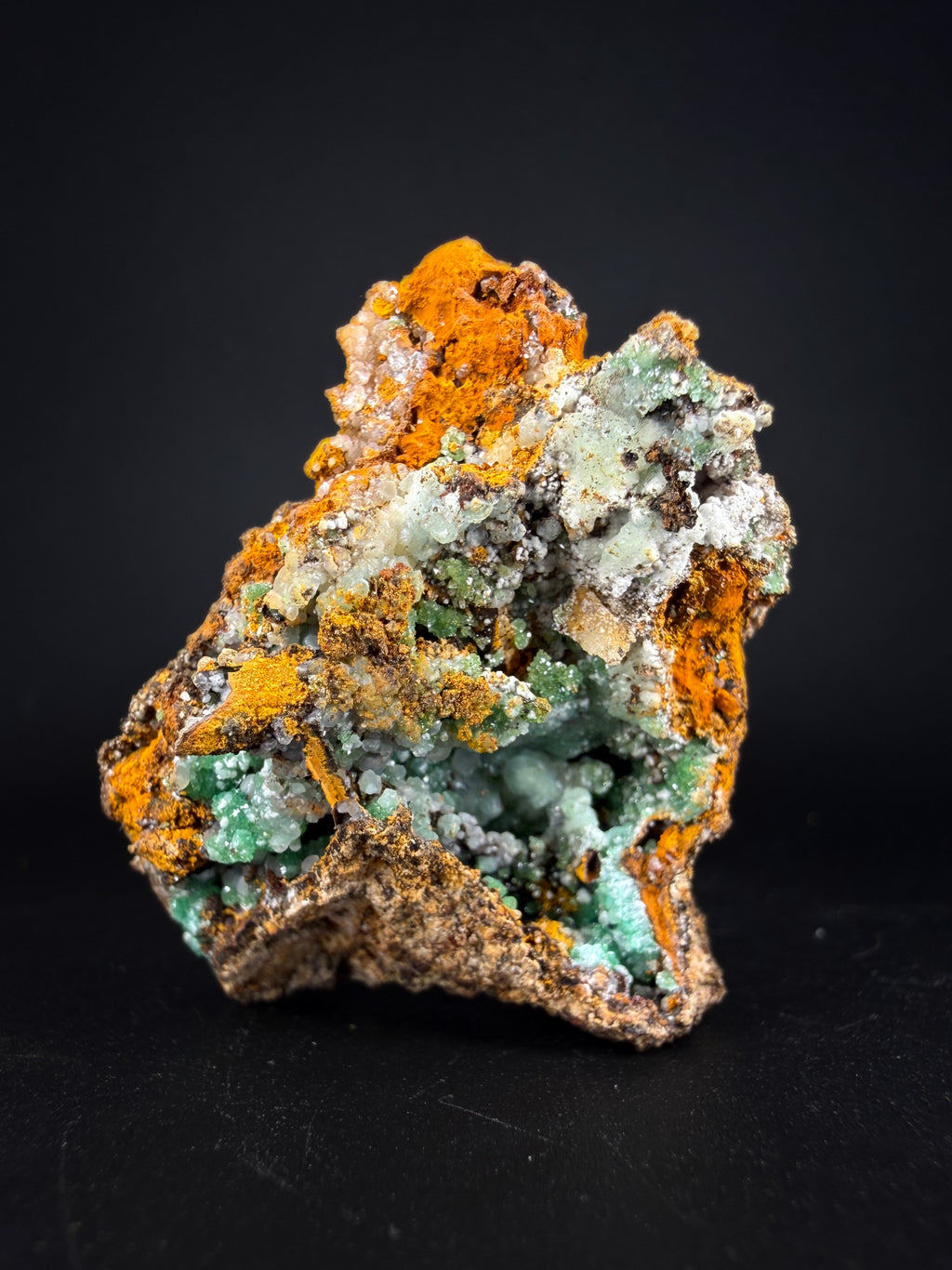 Smithsonite and Olivenite